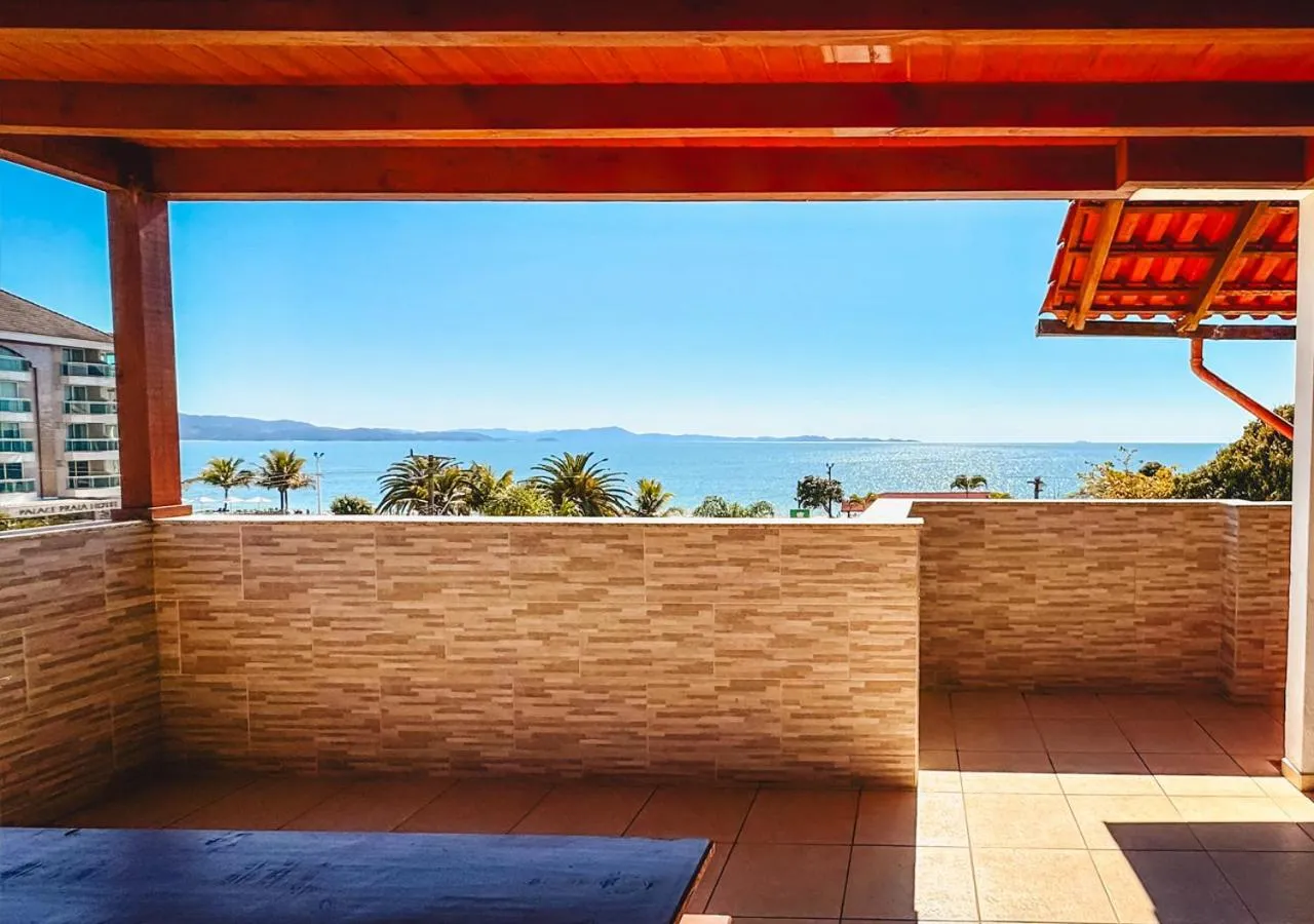 Balcony/Terrace in Pousada Vó Regina