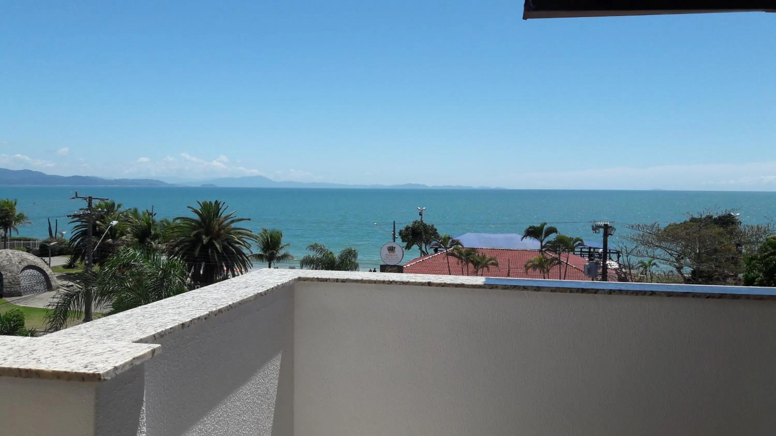 Balcony/Terrace in Pousada Vó Regina