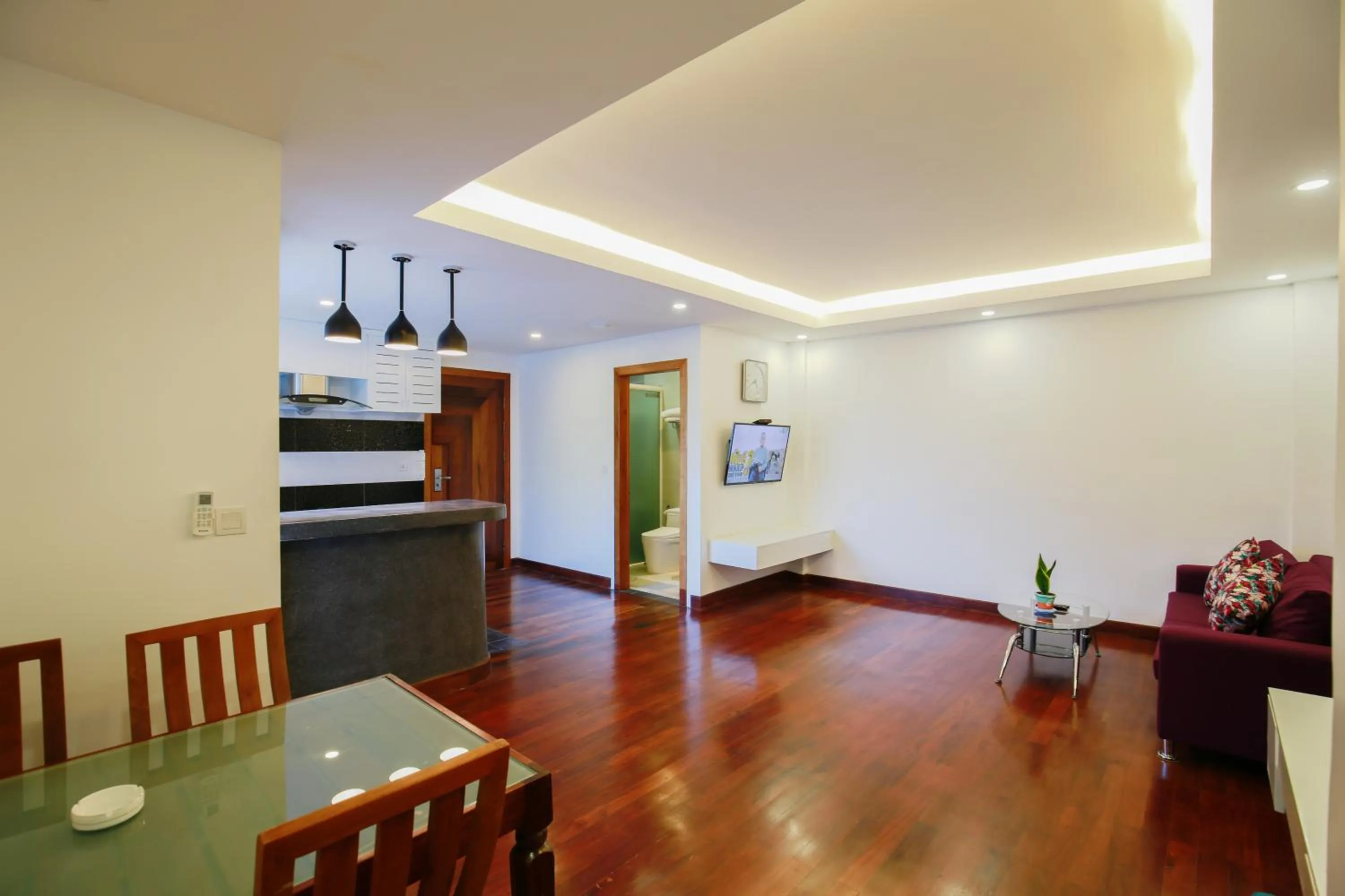 Living room in Zita Angkor Hotel