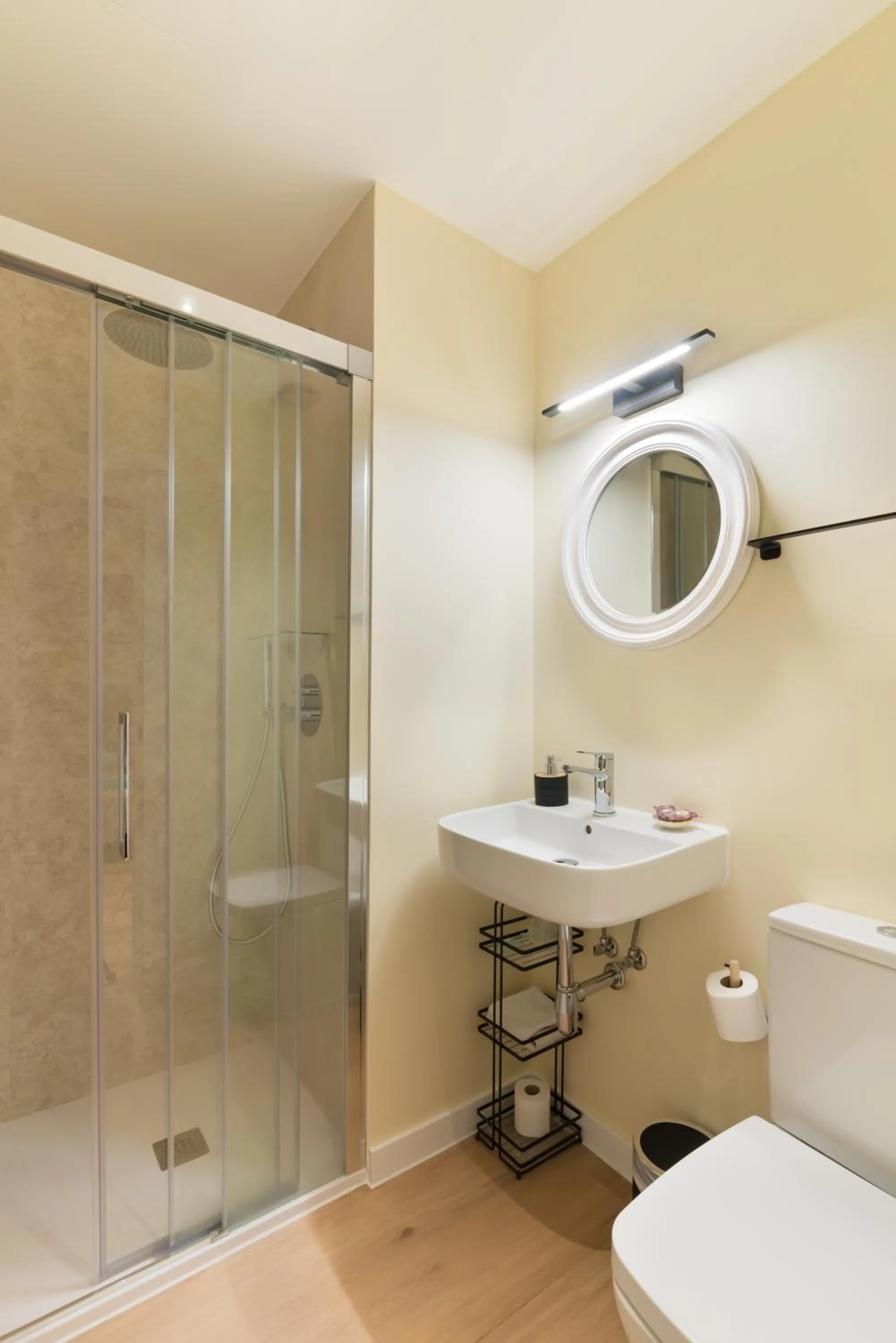 Bathroom in Hostal Evoke Madrid