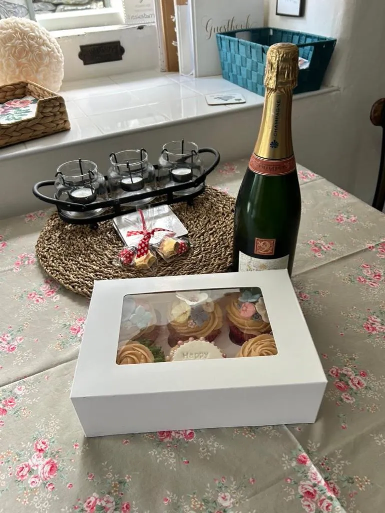 Food and drinks in Rosie's Barn