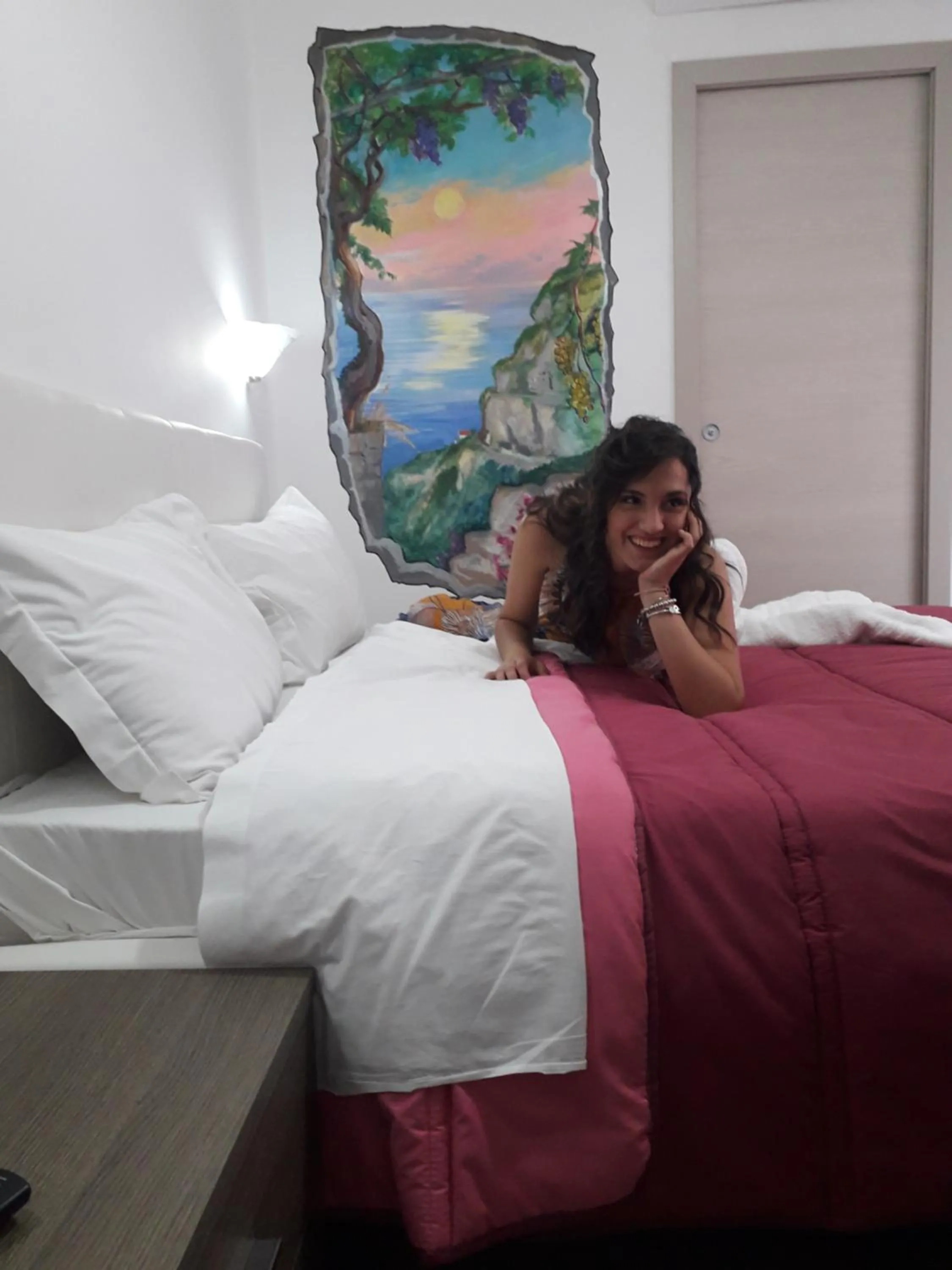 People, Bed in Antico Mulino B&B