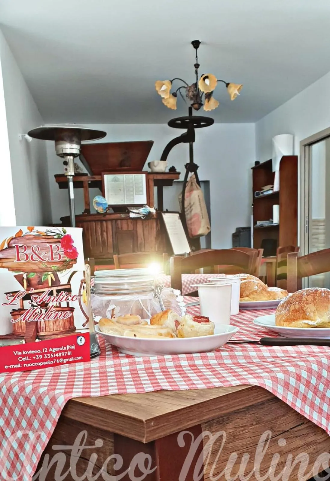 Breakfast in Antico Mulino B&B