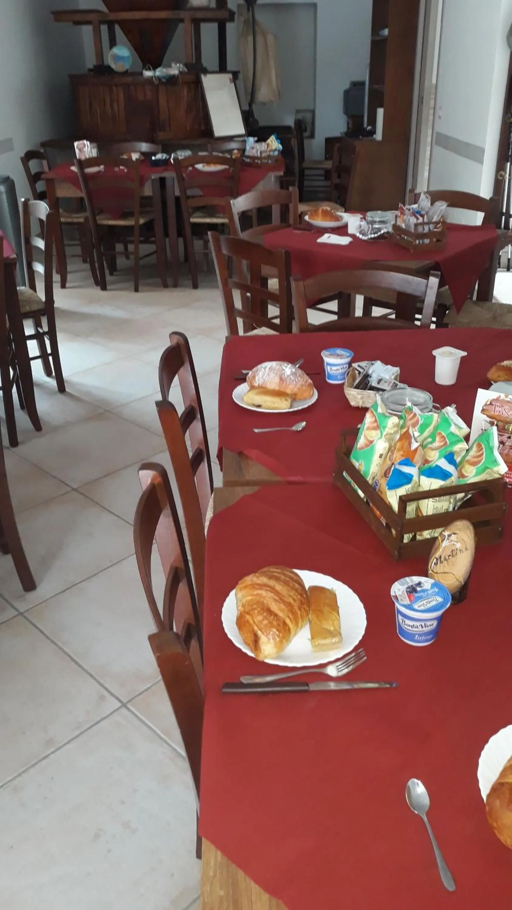 Breakfast in Antico Mulino B&B
