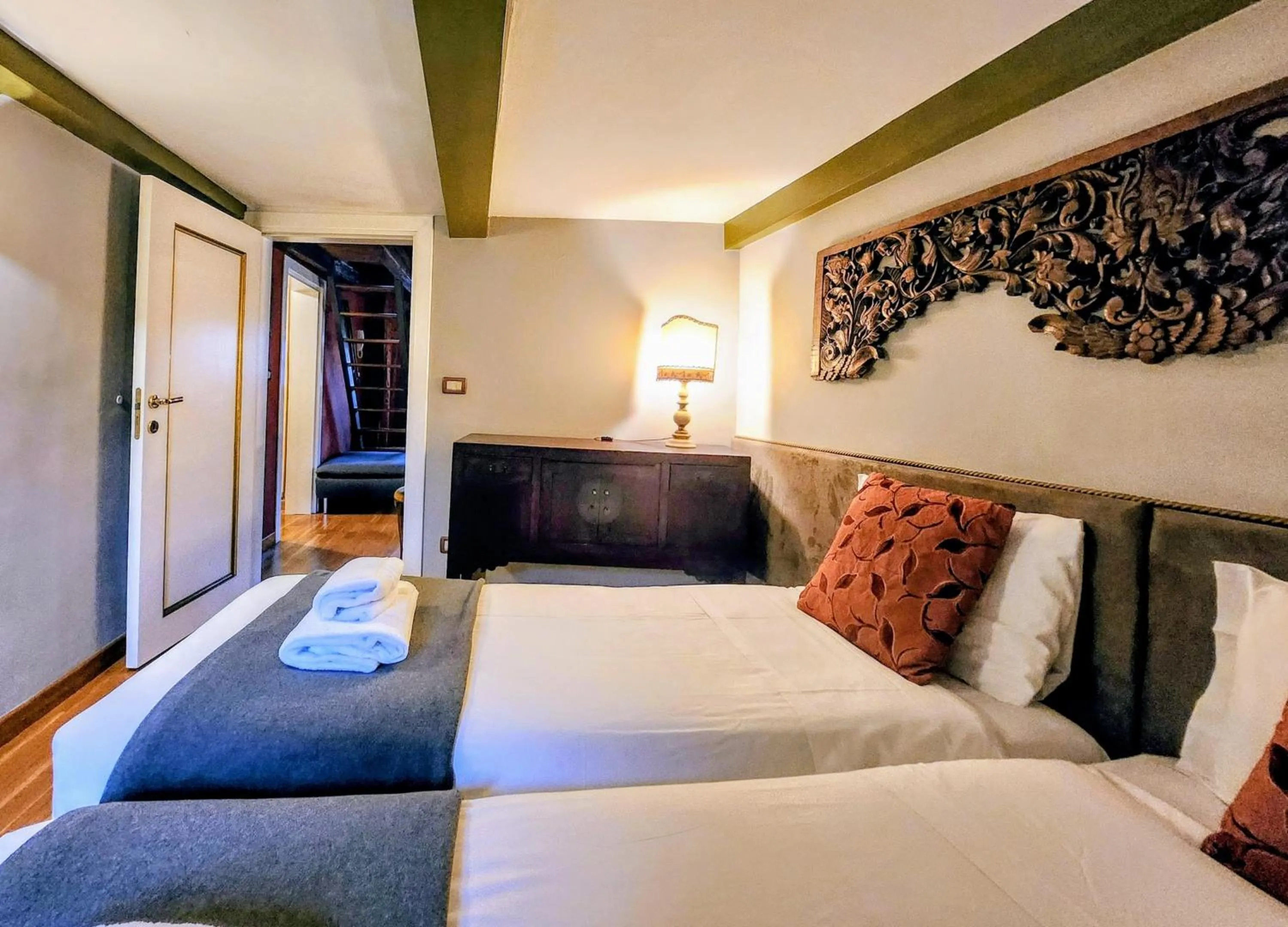 Bedroom, Bed in Casanova Penthouse in the heart of Venice