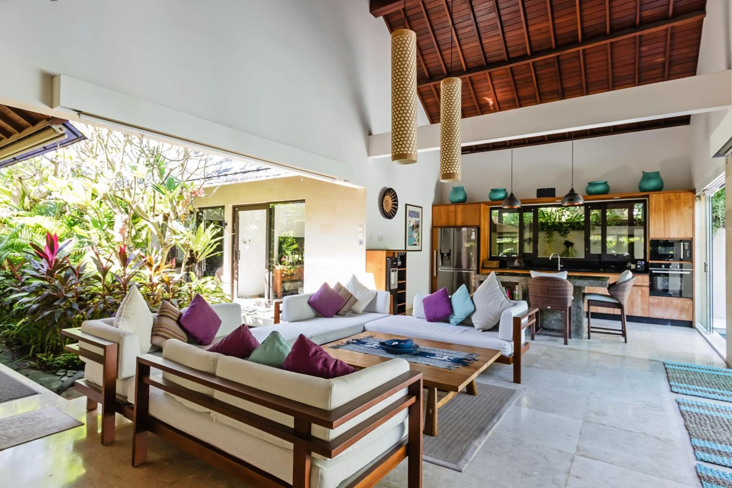 Living room in Villa Karang Berawa