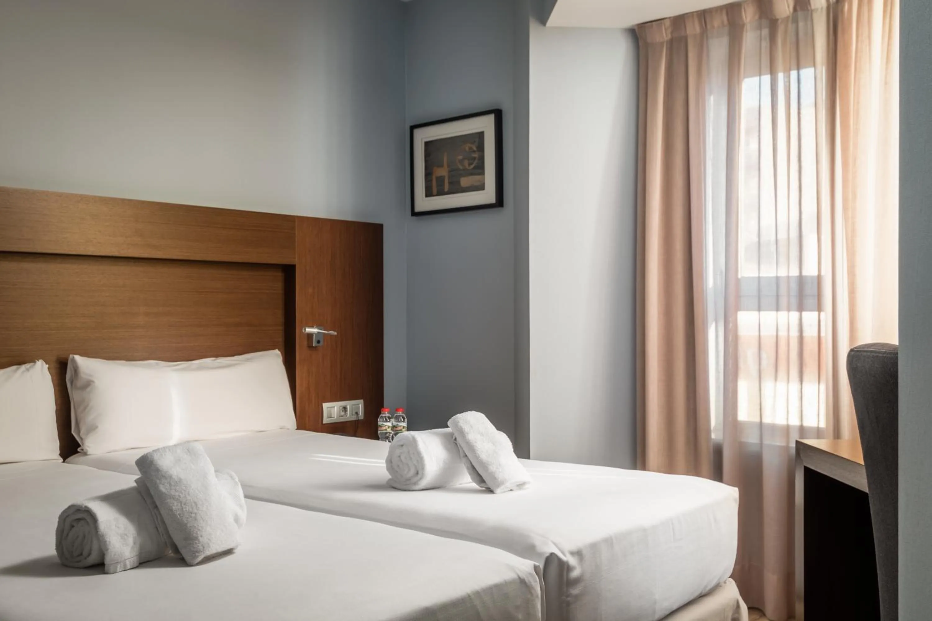 Bed in Hotel Madanis Liceo