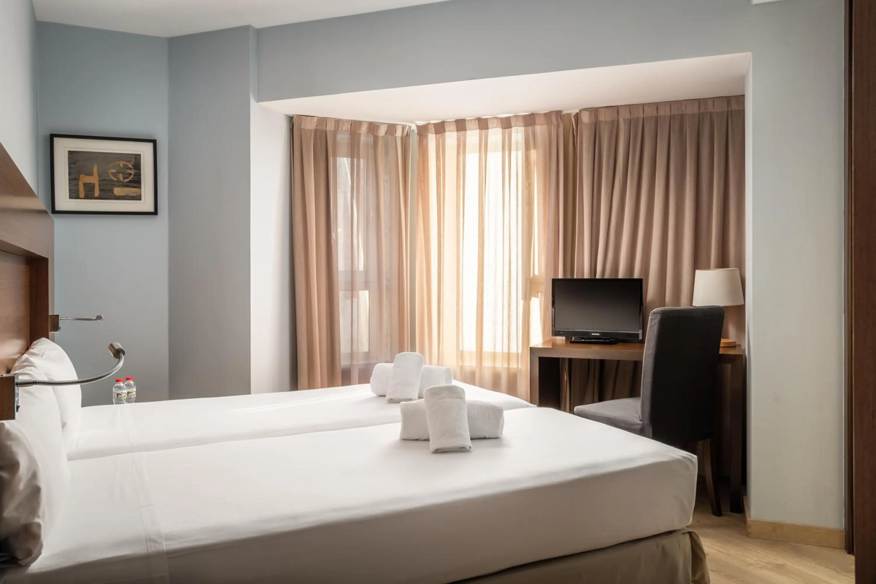 Bed in Hotel Madanis Liceo