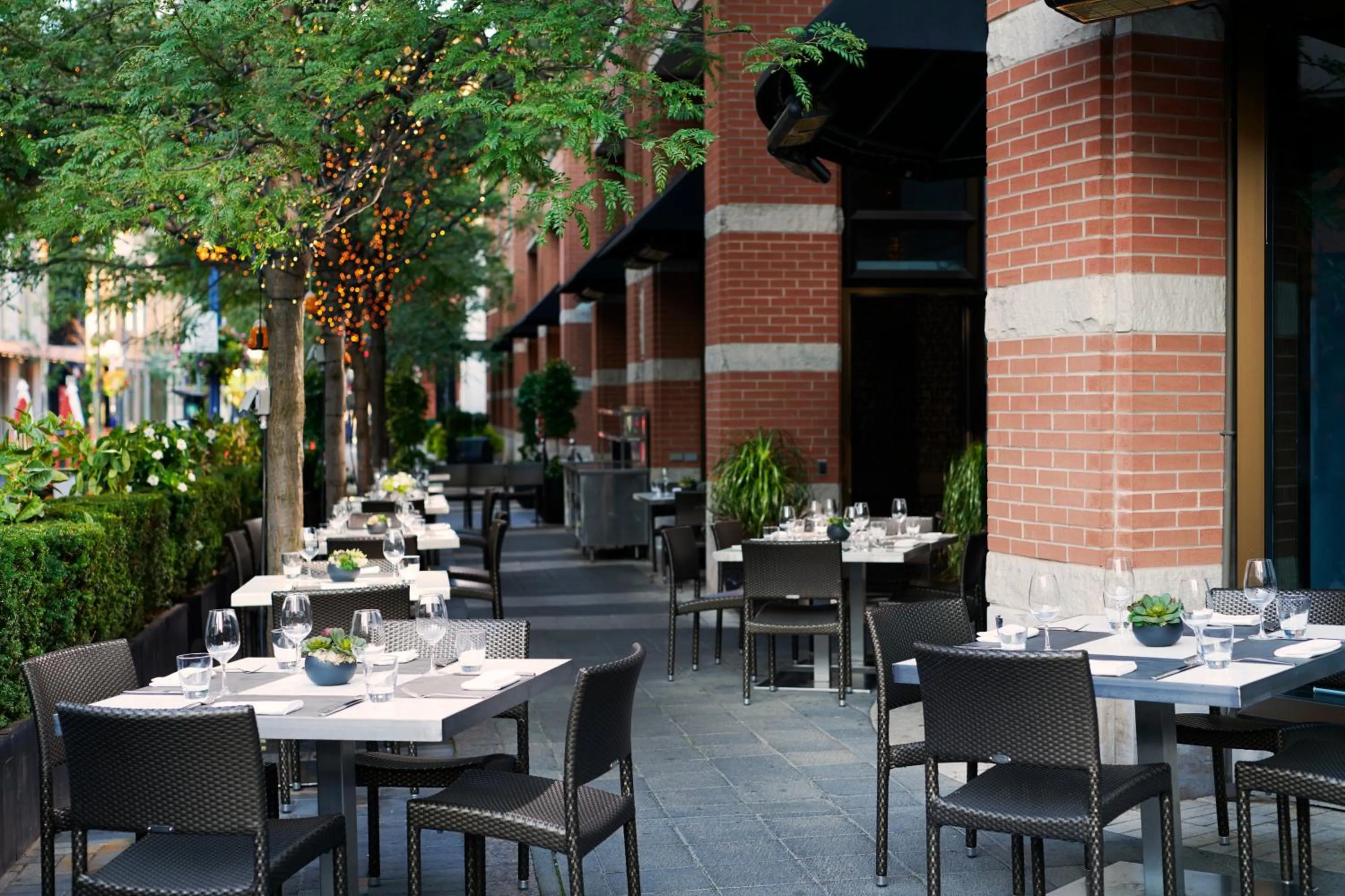 Property building in The Hazelton Hotel