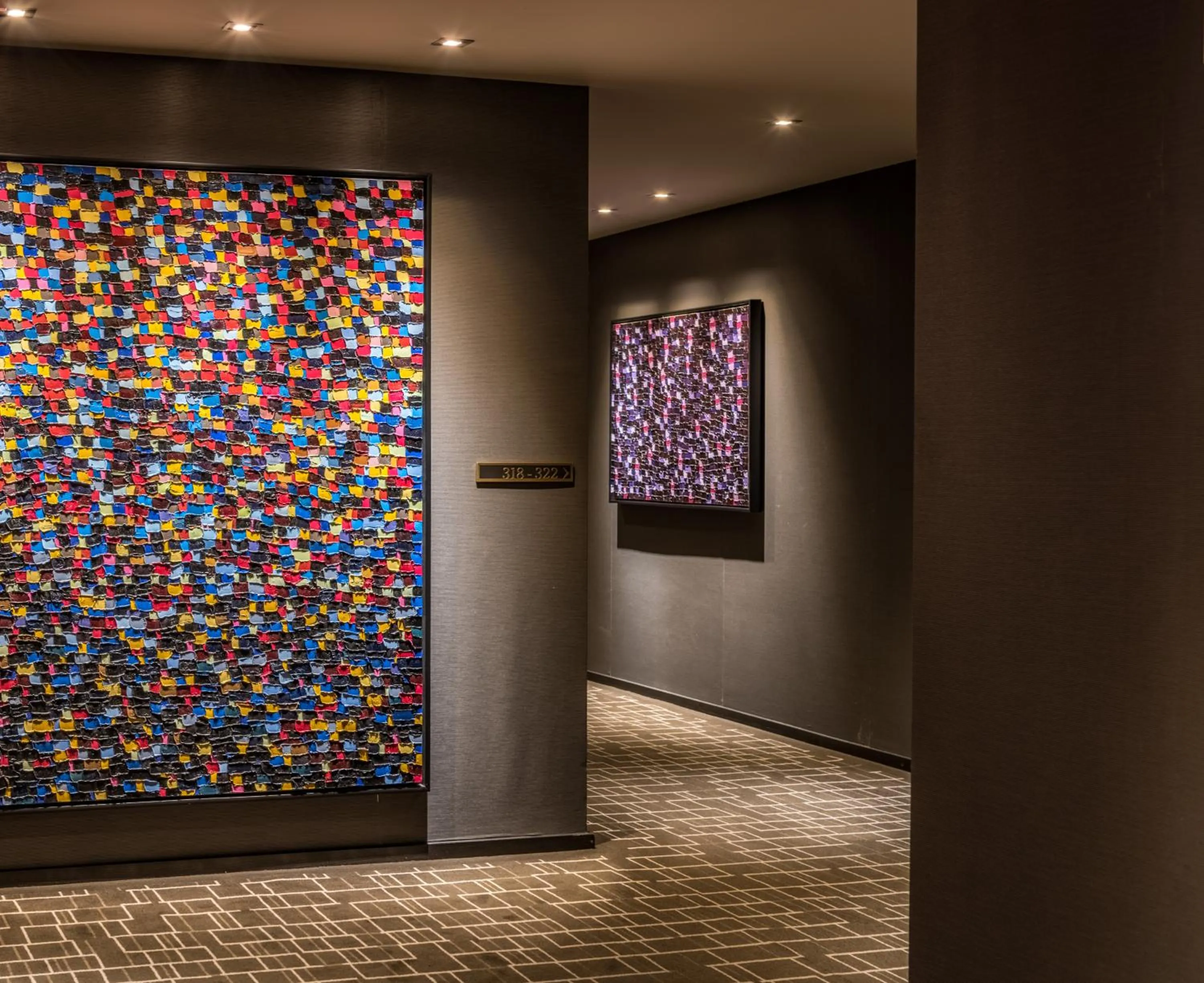 Decorative detail in The Hazelton Hotel