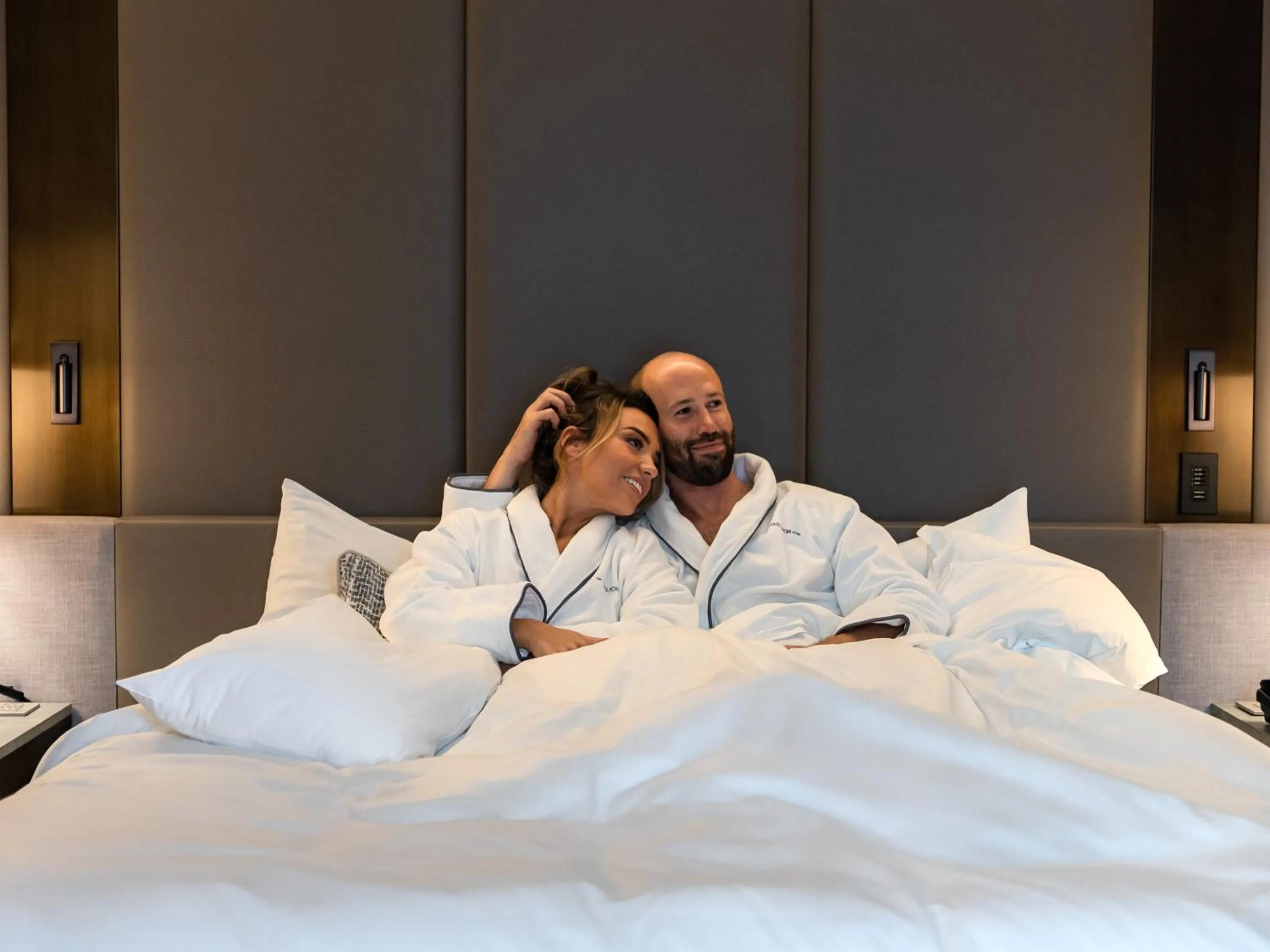 Bed in The Hazelton Hotel