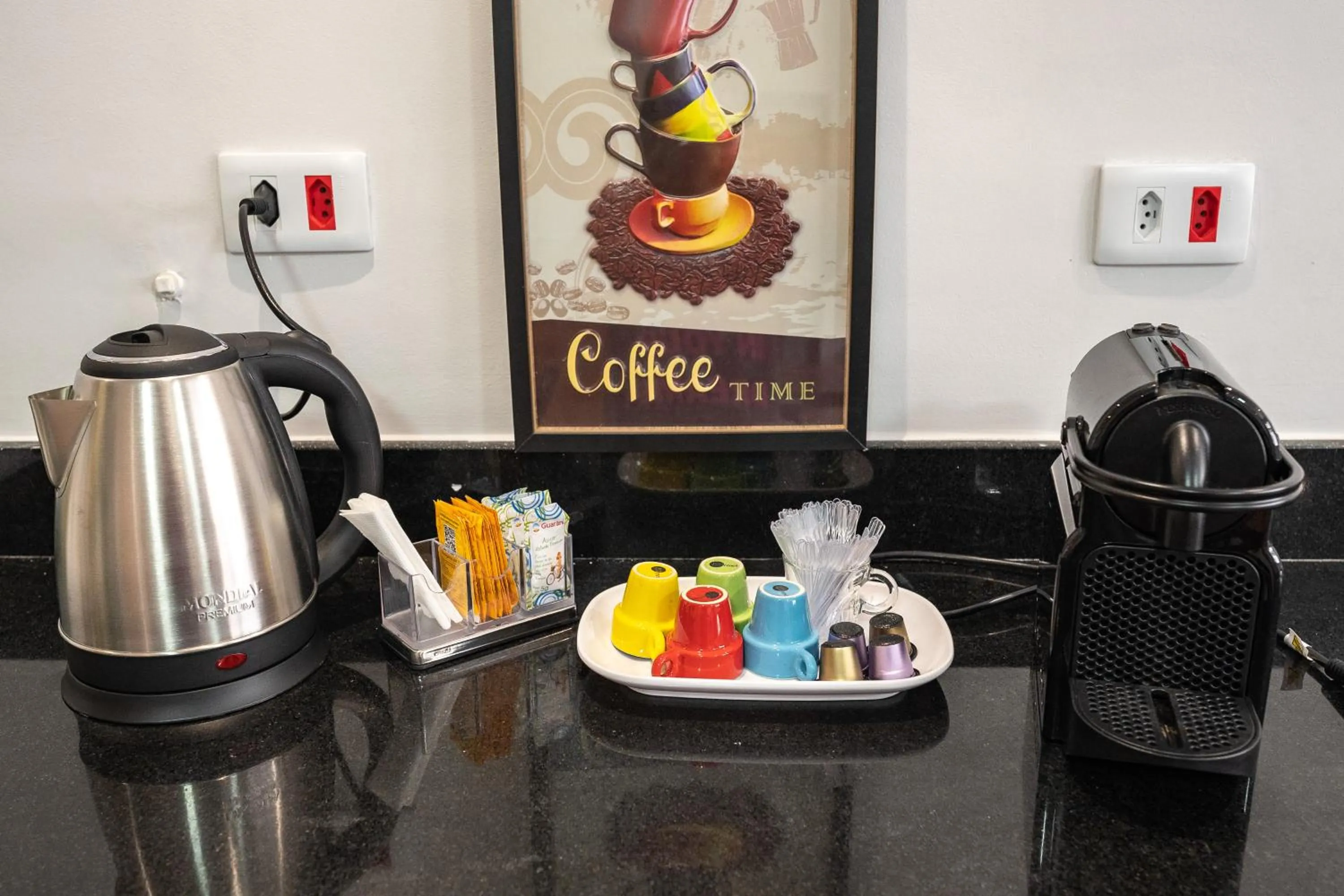 Coffee/tea facilities in Hostel B2B SP
