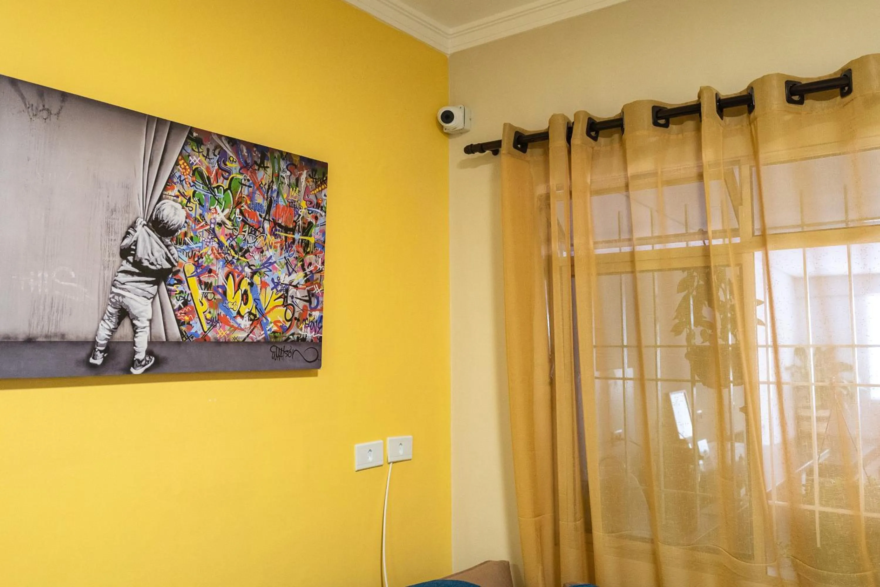 Communal lounge/ TV room in Hostel B2B SP