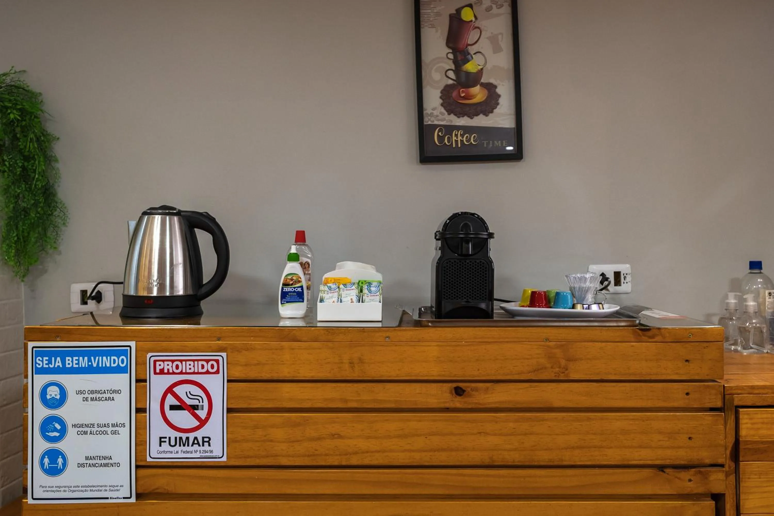 Coffee/tea facilities in Hostel B2B SP