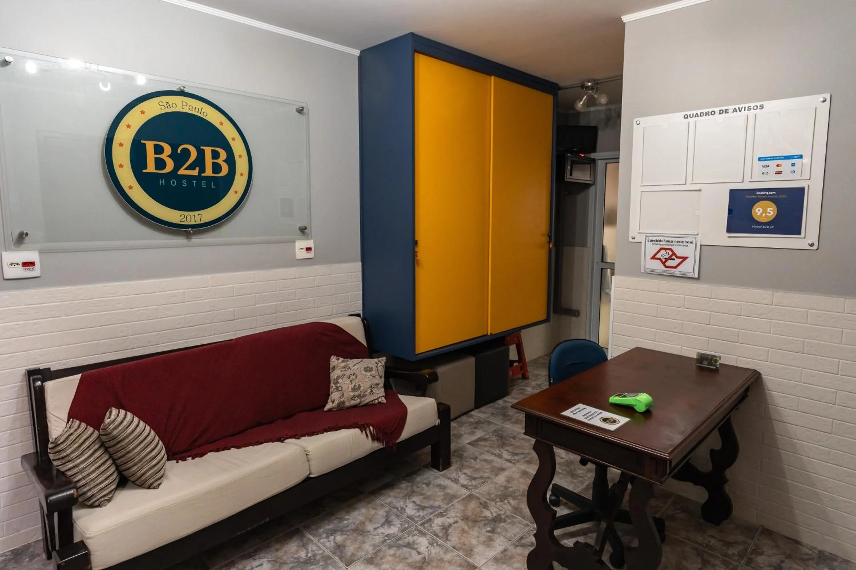 Lobby or reception in Hostel B2B SP