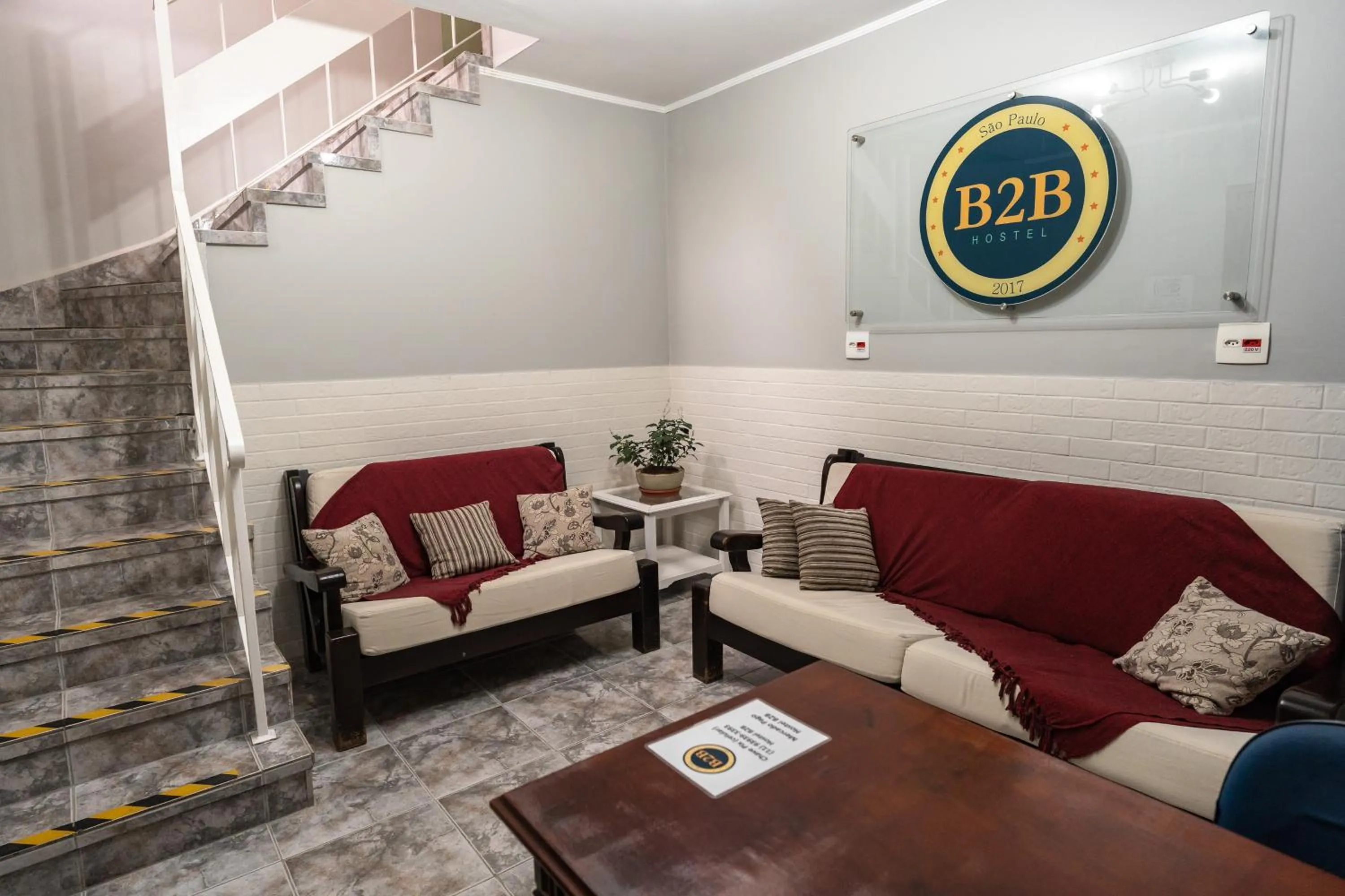 Lobby or reception in Hostel B2B SP