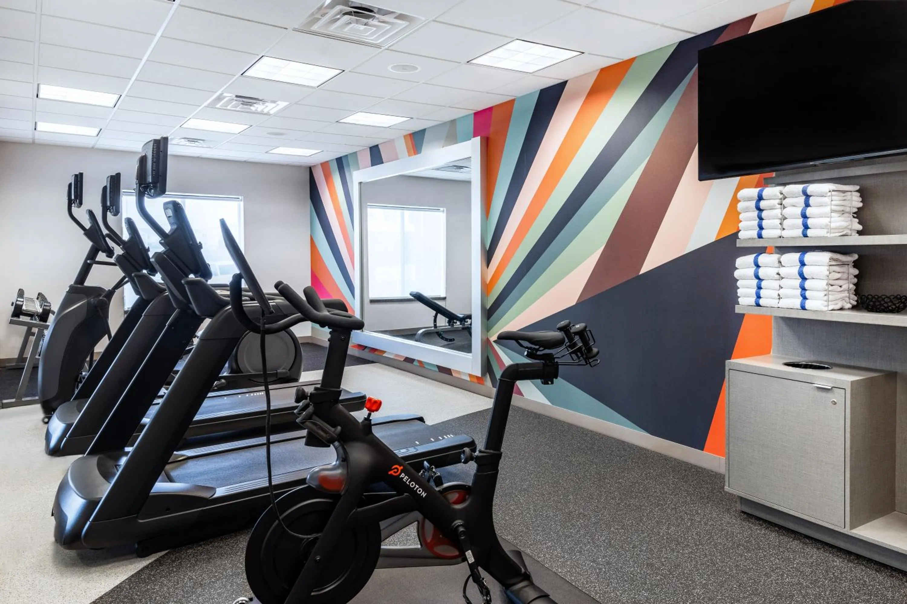 Fitness centre/facilities in Hilton Garden Inn Sioux Falls South