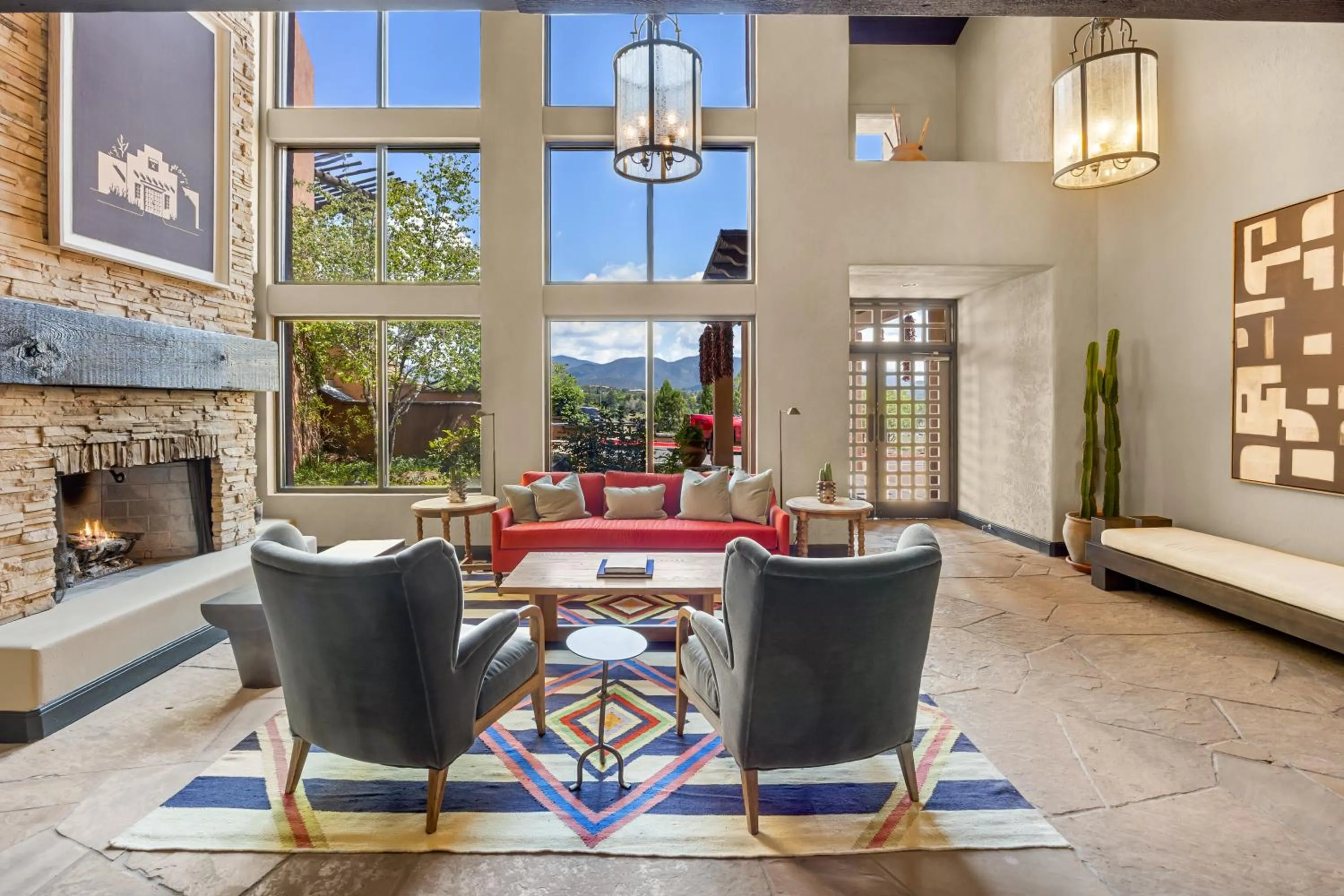 Lobby or reception in Hotel Glorieta