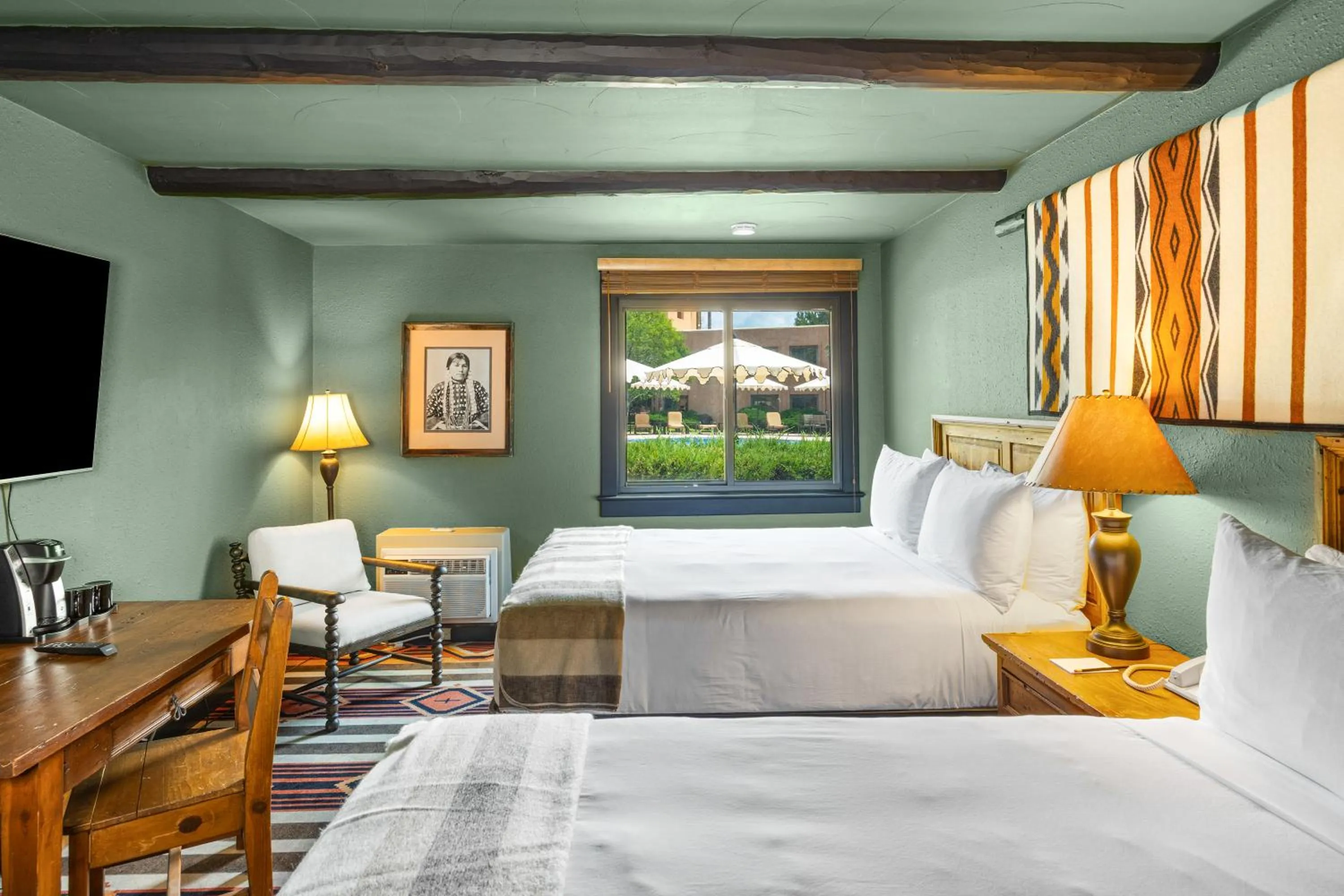 Bed in Hotel Glorieta