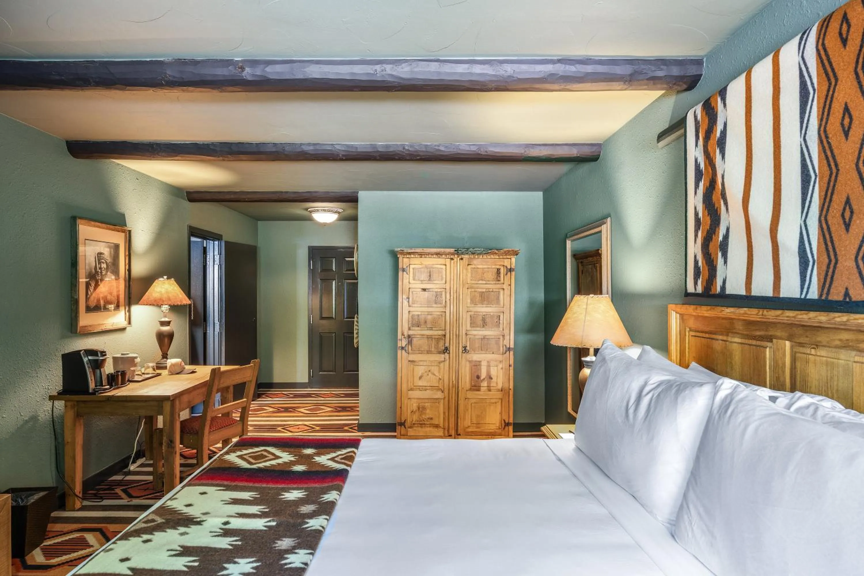 Bed in Hotel Glorieta