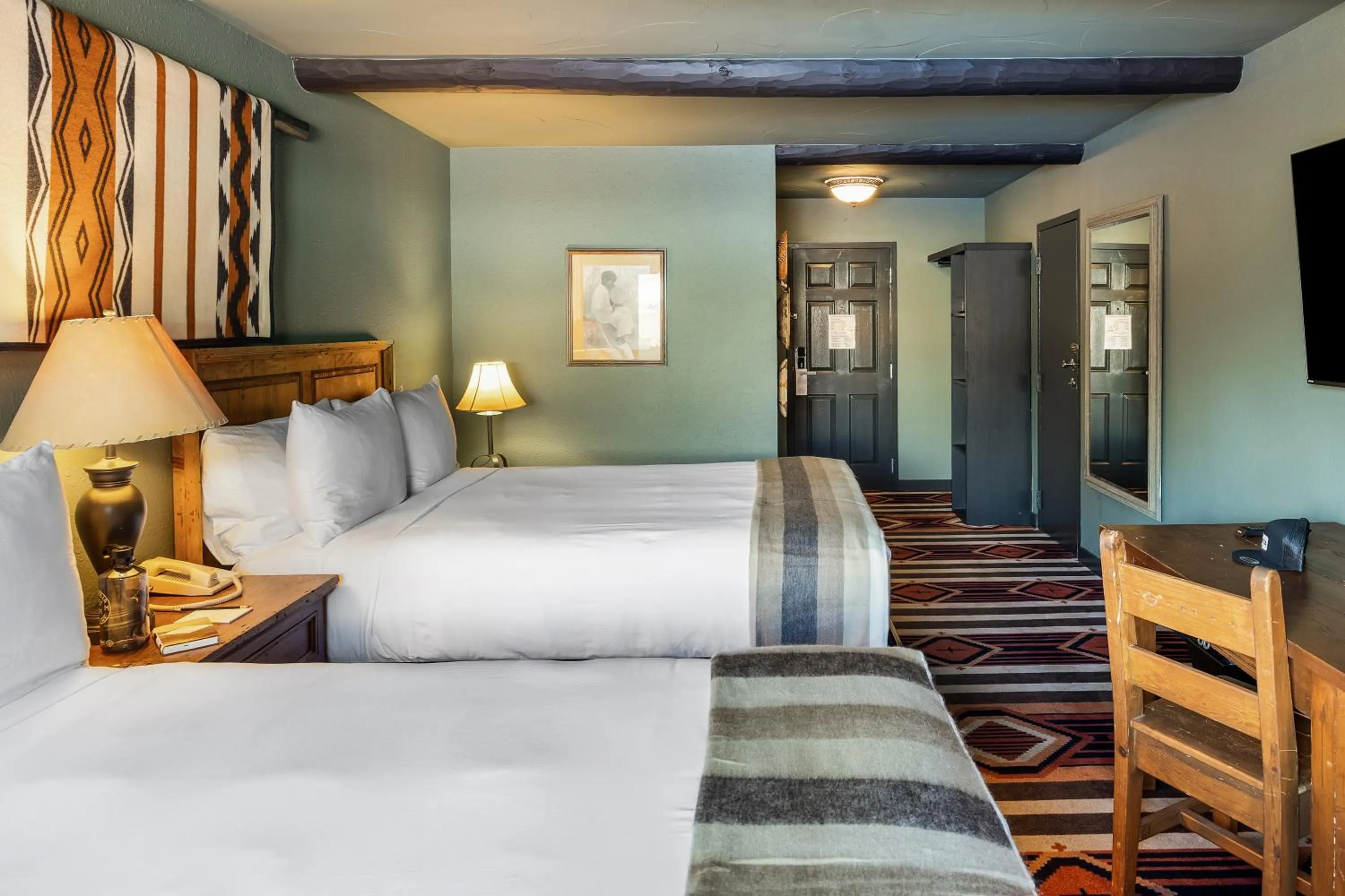 Bed in Hotel Glorieta