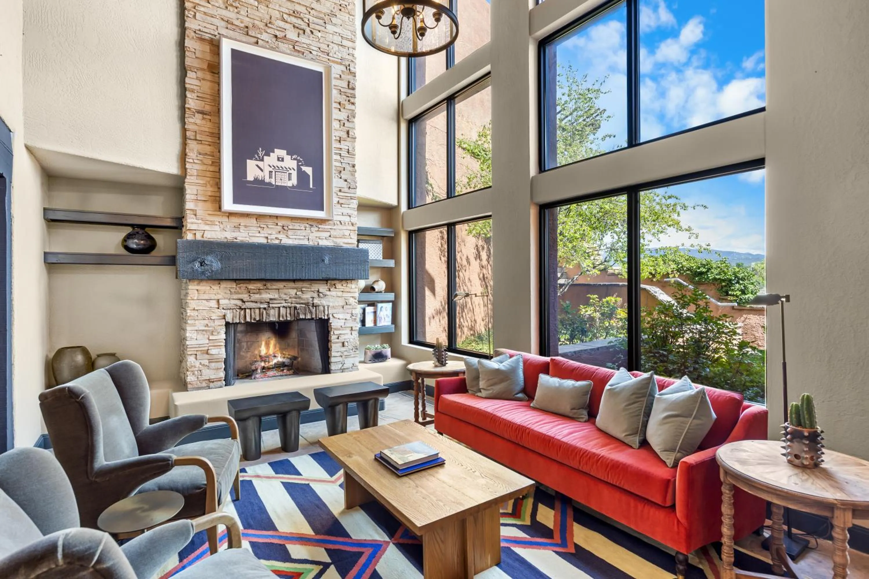 Lobby or reception in Hotel Glorieta