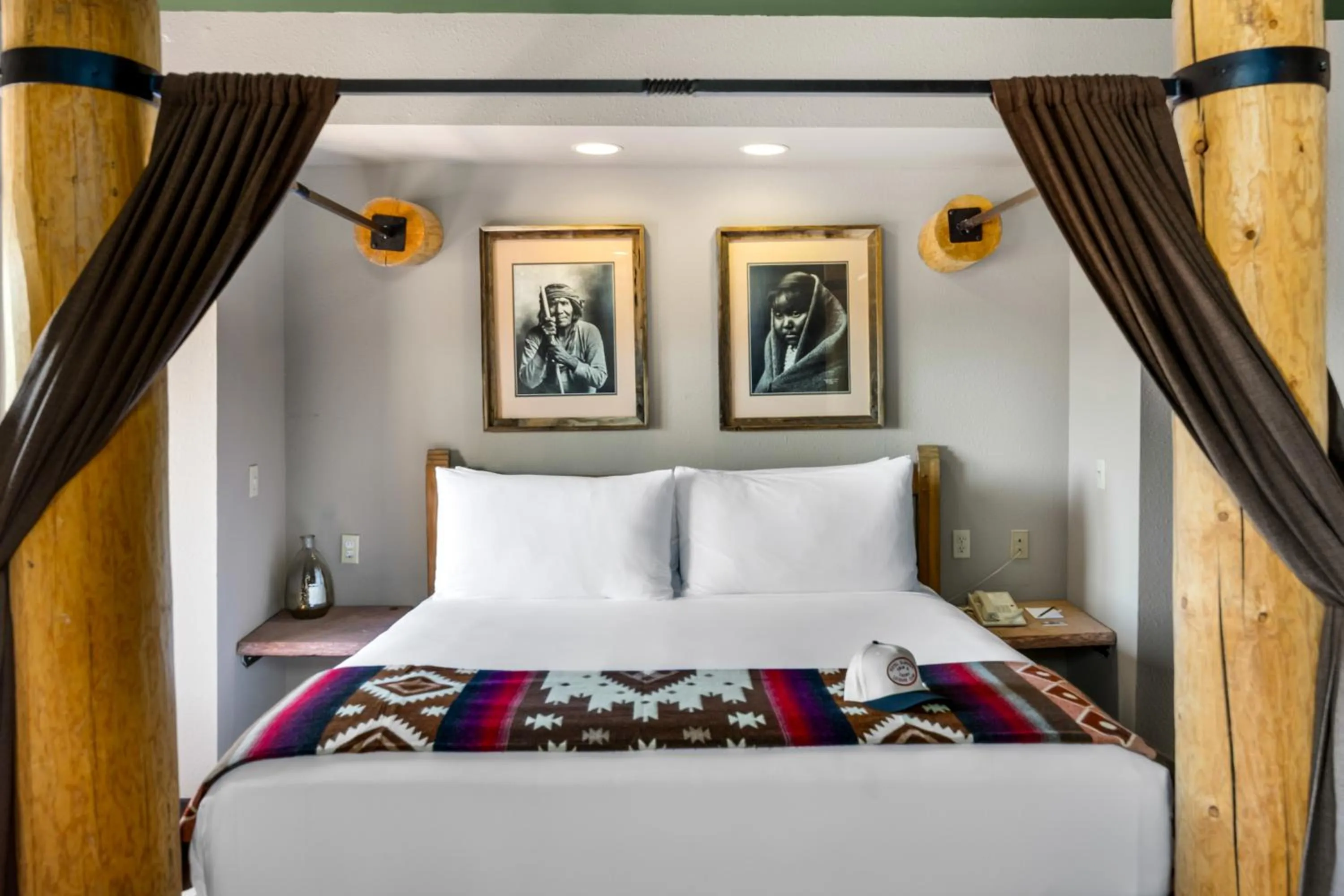 Bed in Hotel Glorieta