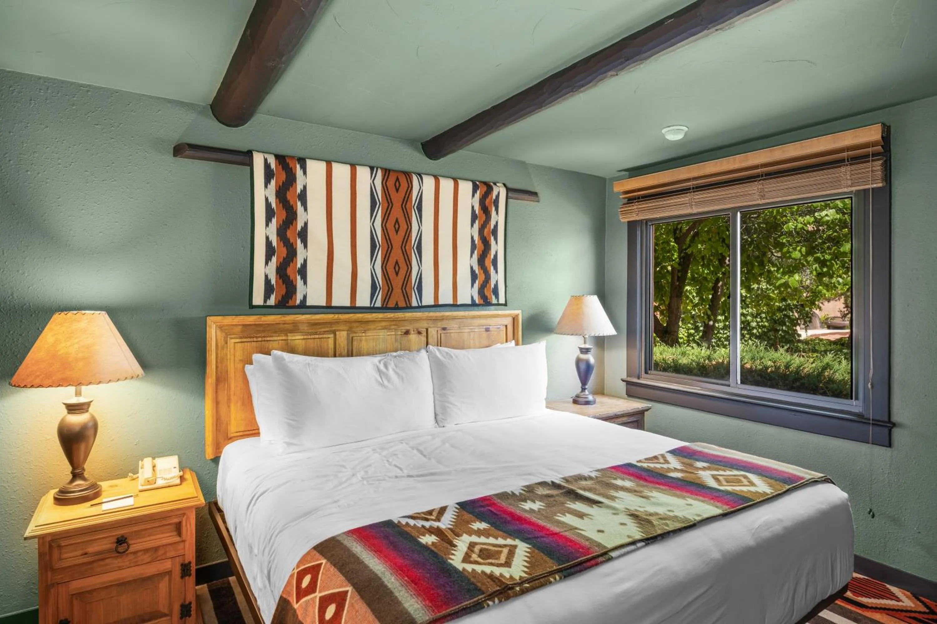 Bed in Hotel Glorieta