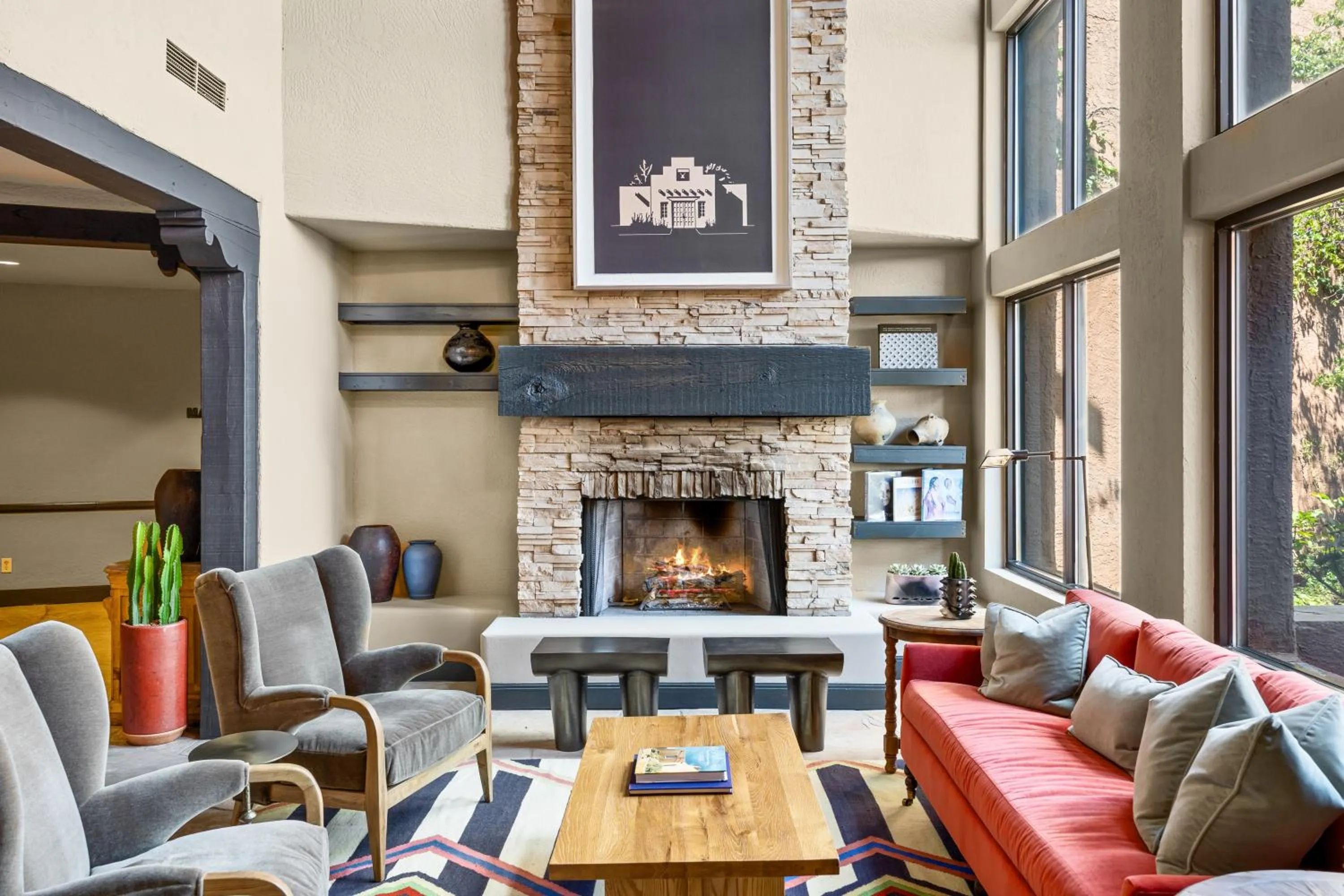 Lobby or reception in Hotel Glorieta