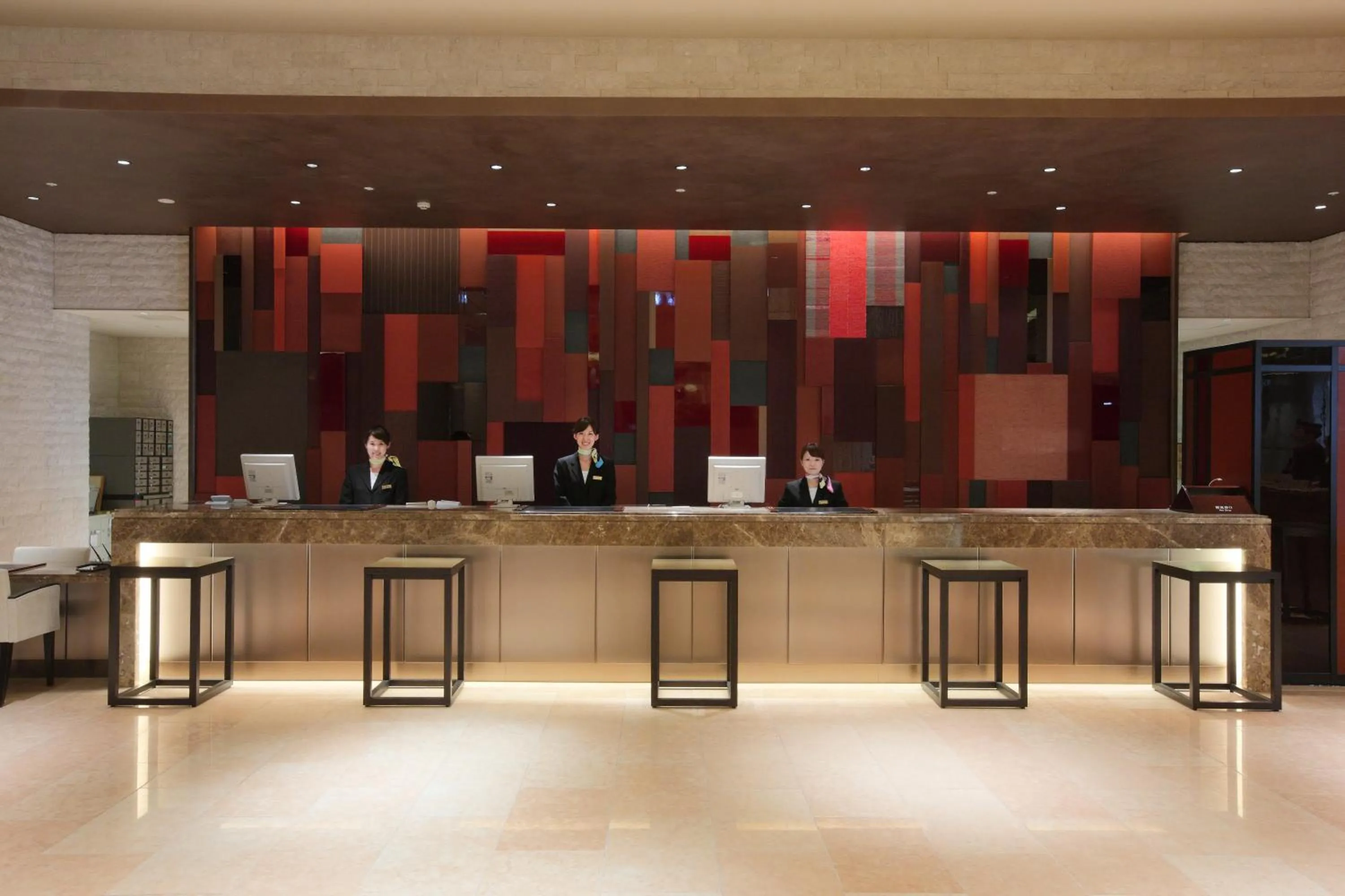 Staff in Hotel Metropolitan Sendai