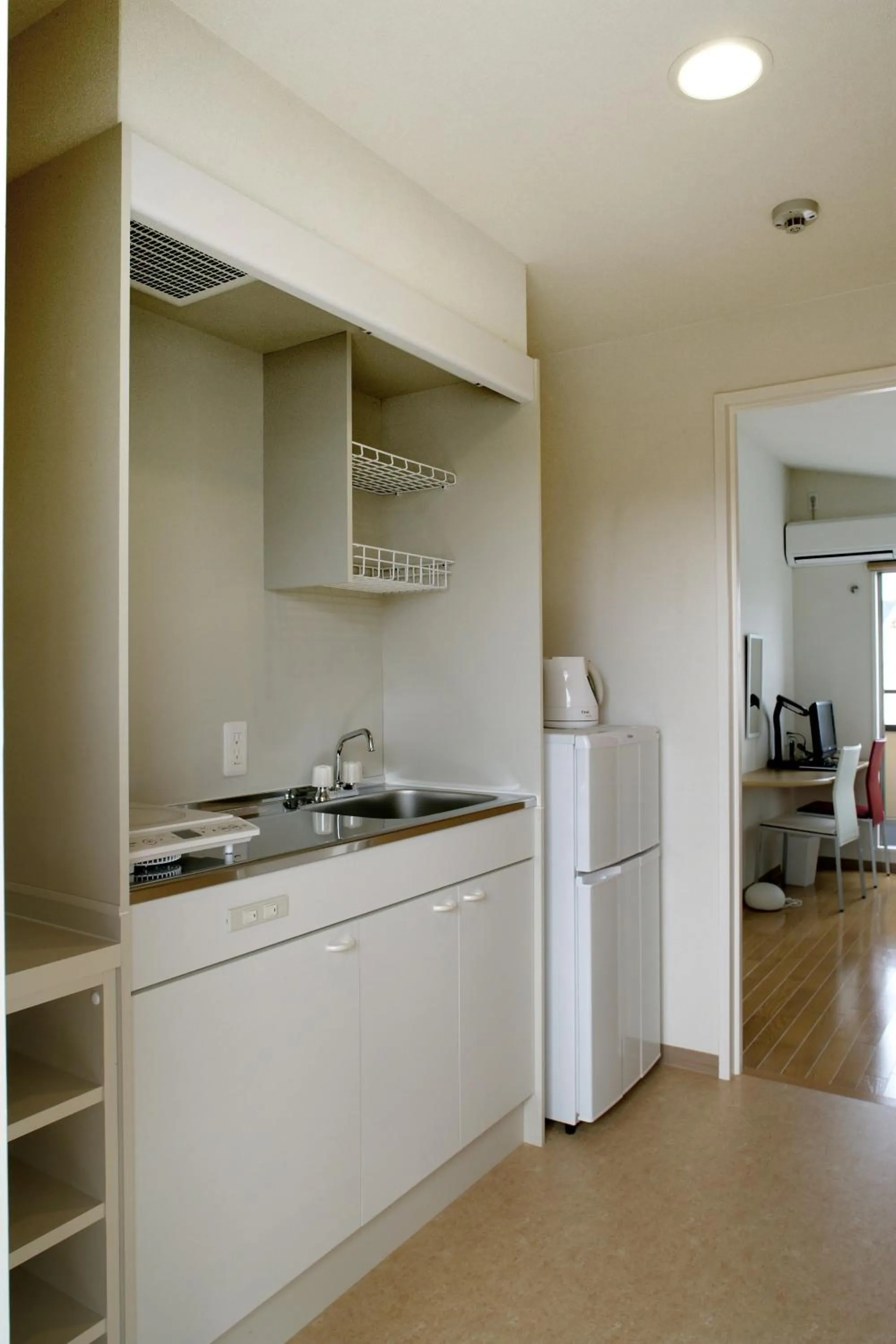 Kitchen or kitchenette in Matsubaya Ryokan