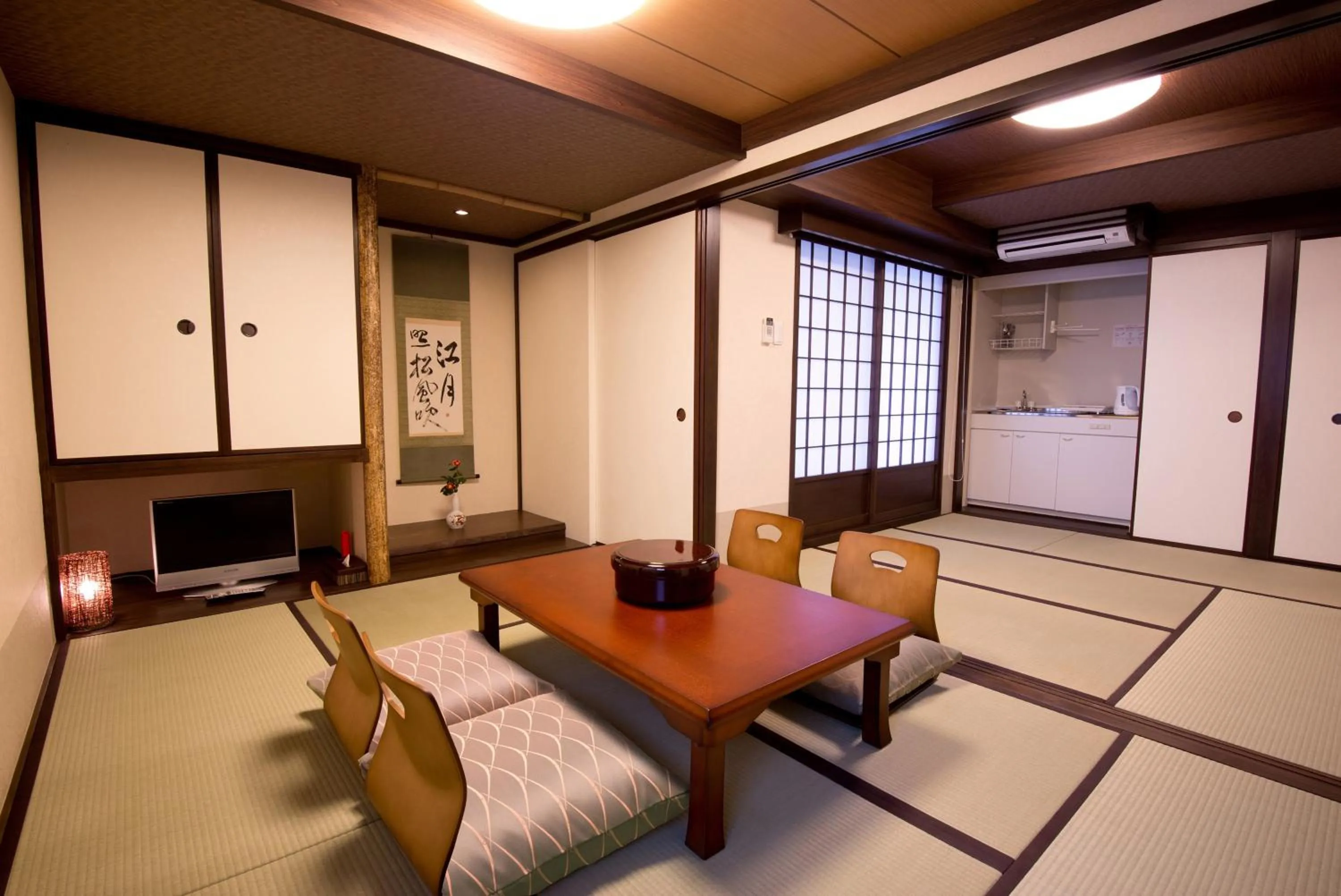Dining area in Matsubaya Ryokan