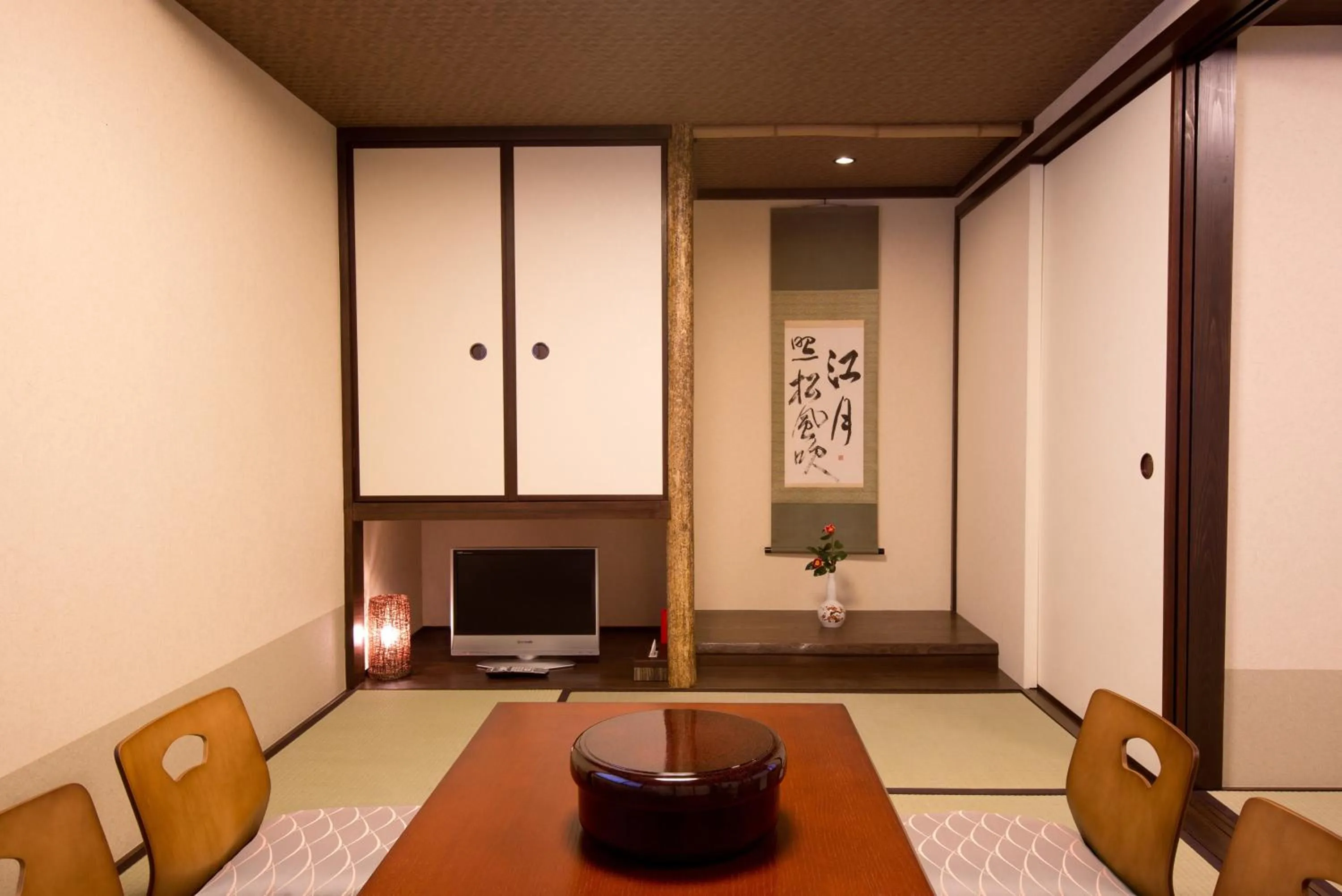 Dining area in Matsubaya Ryokan