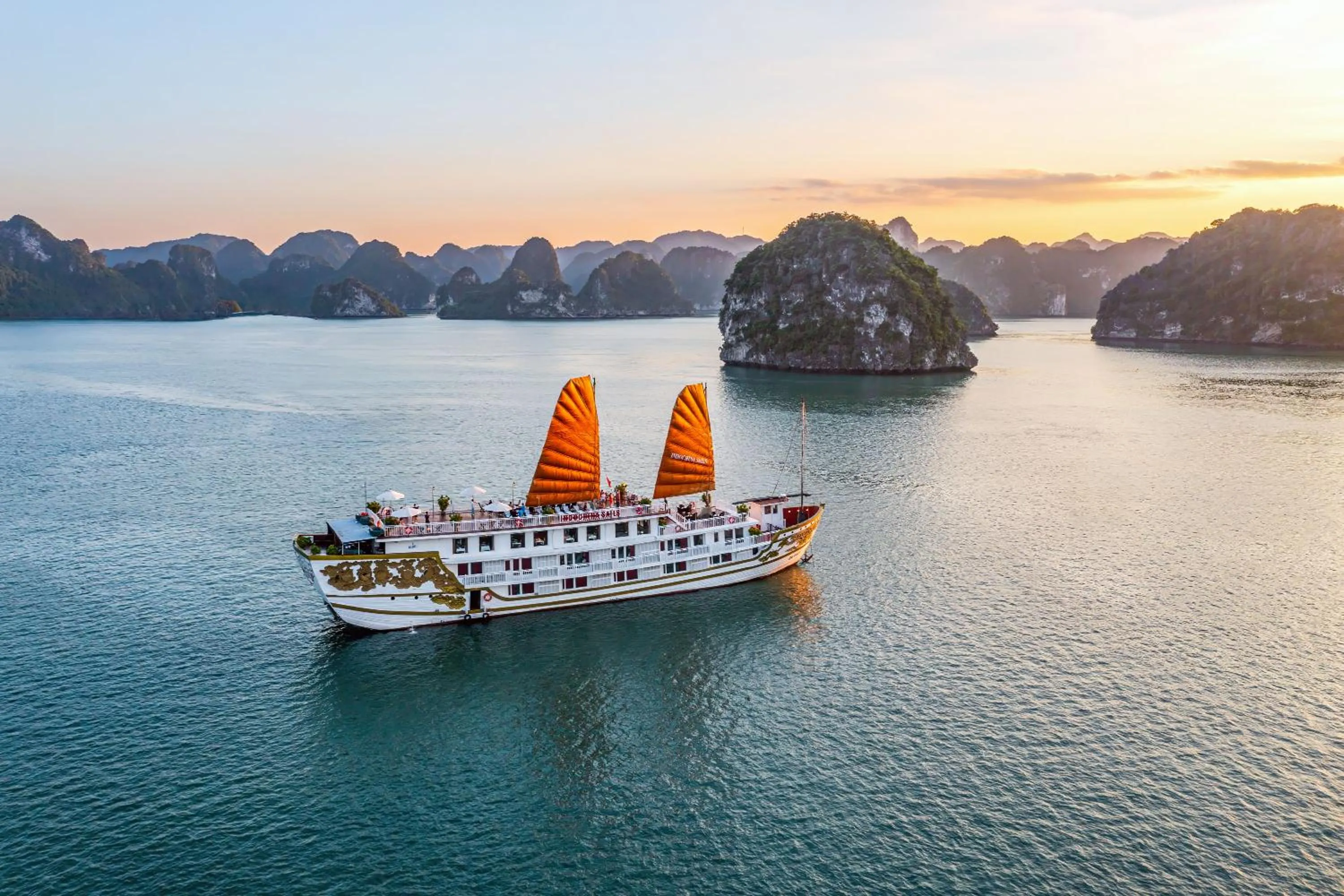 View (from property/room) in Indochina Sails Ha Long Bay