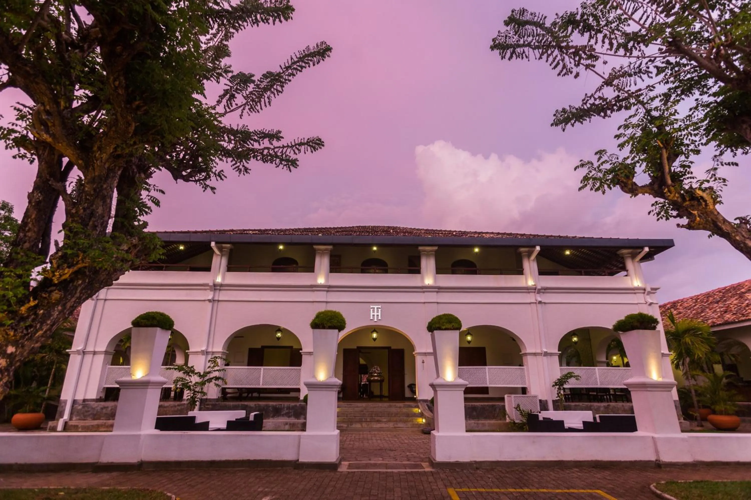 Facade/entrance in Tamarind Hill Galle