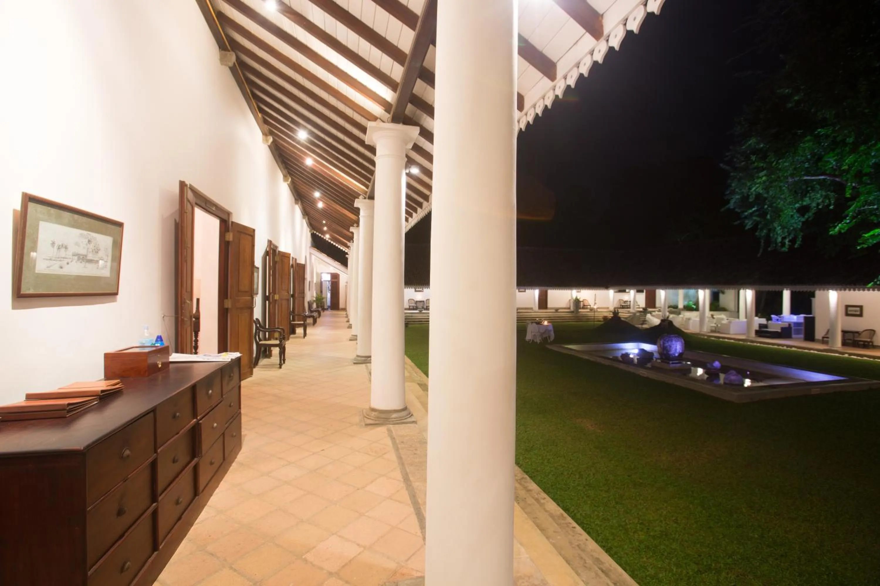 Garden in Tamarind Hill Galle