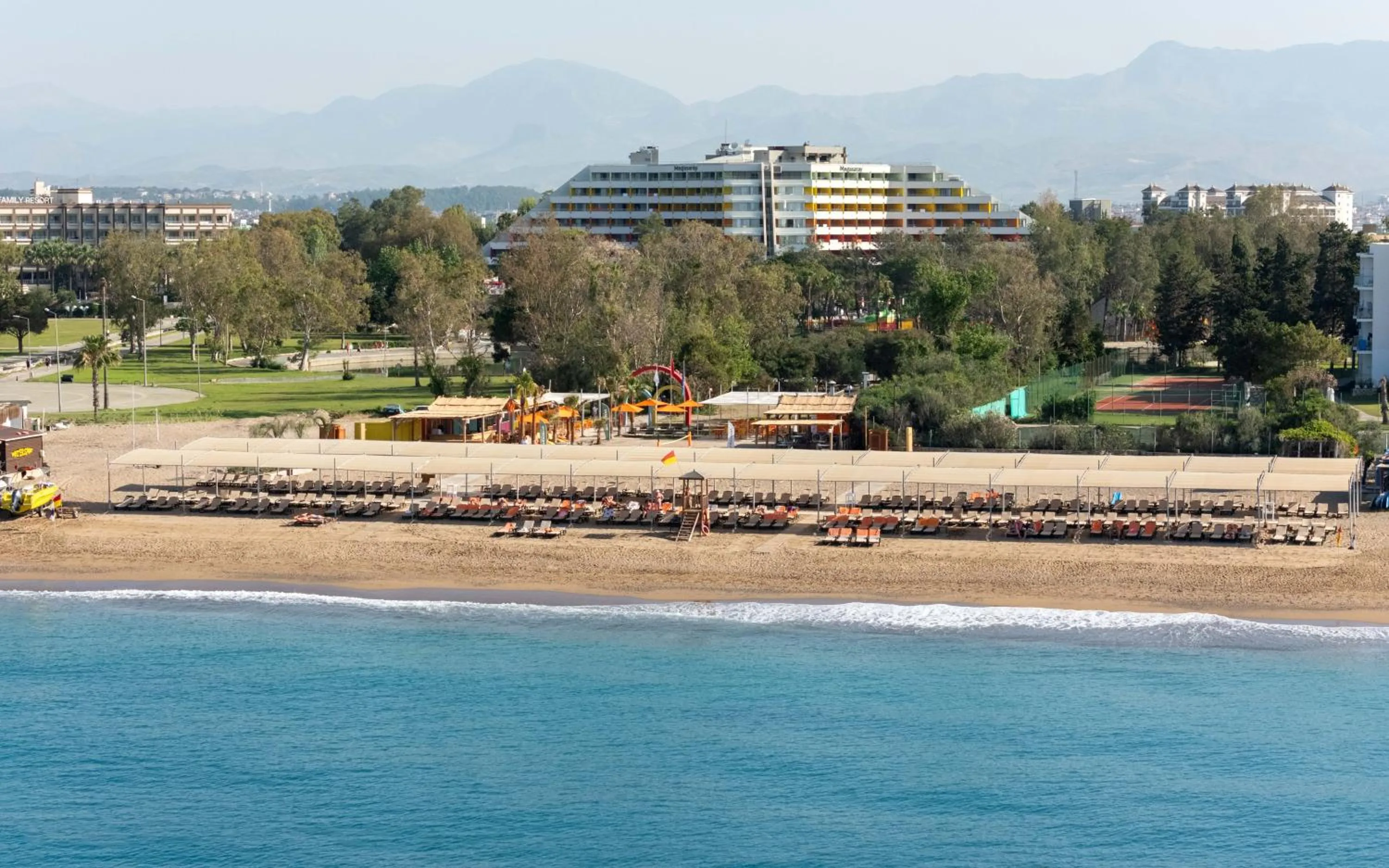 Beach in Megasaray Resort Side
