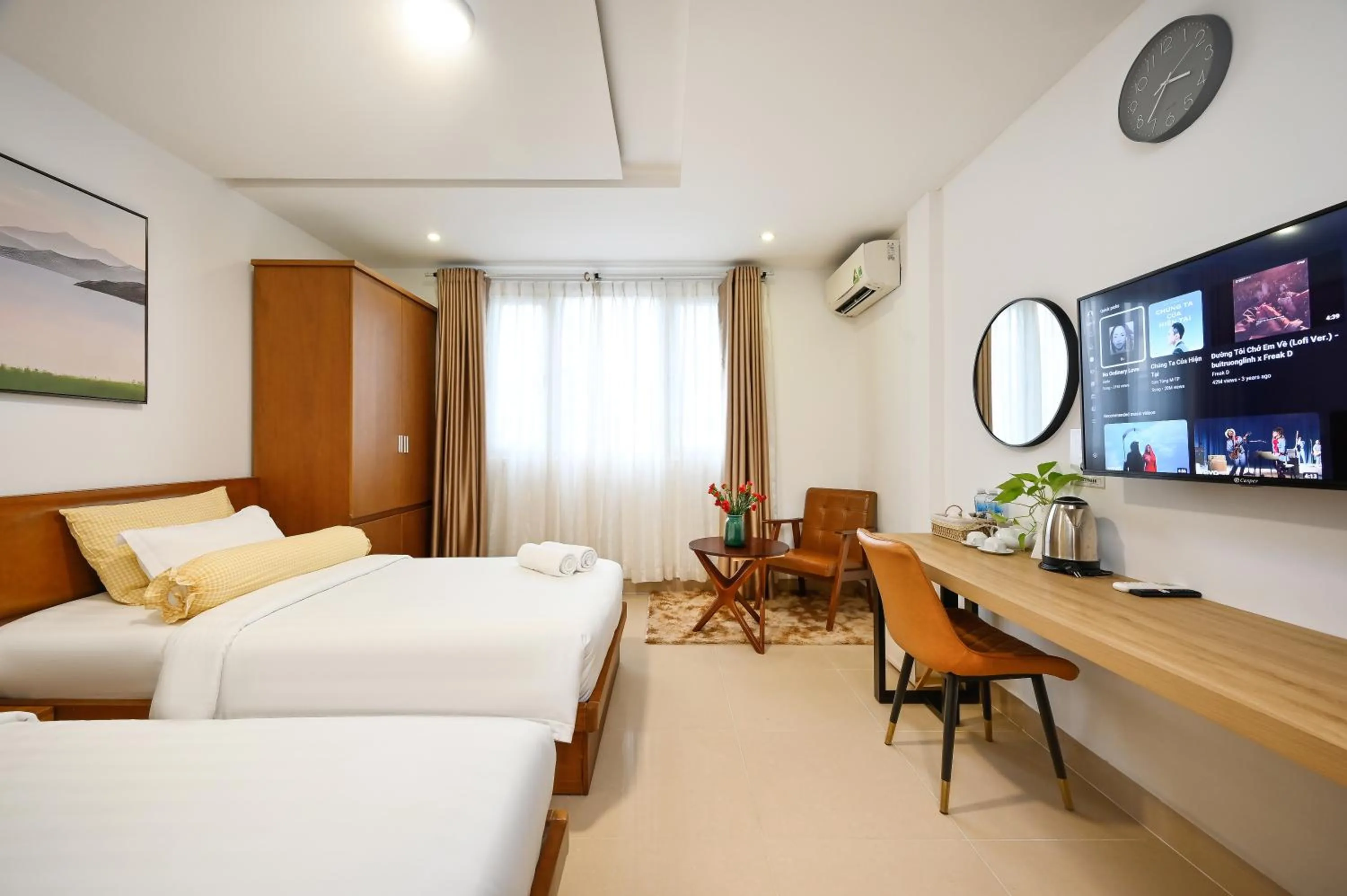 Bed in Amory Hotel Ben Thanh