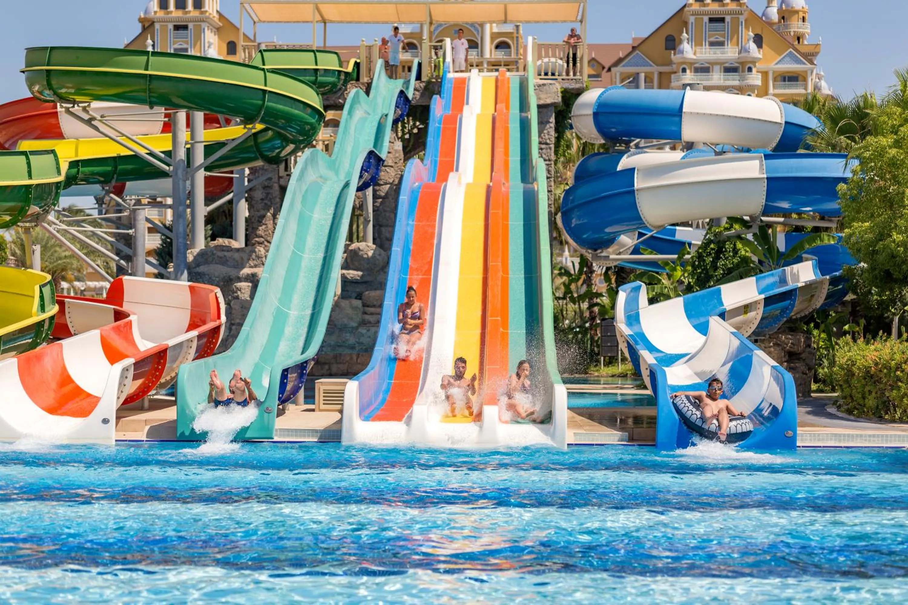 Aqua park in Royal Holiday Palace