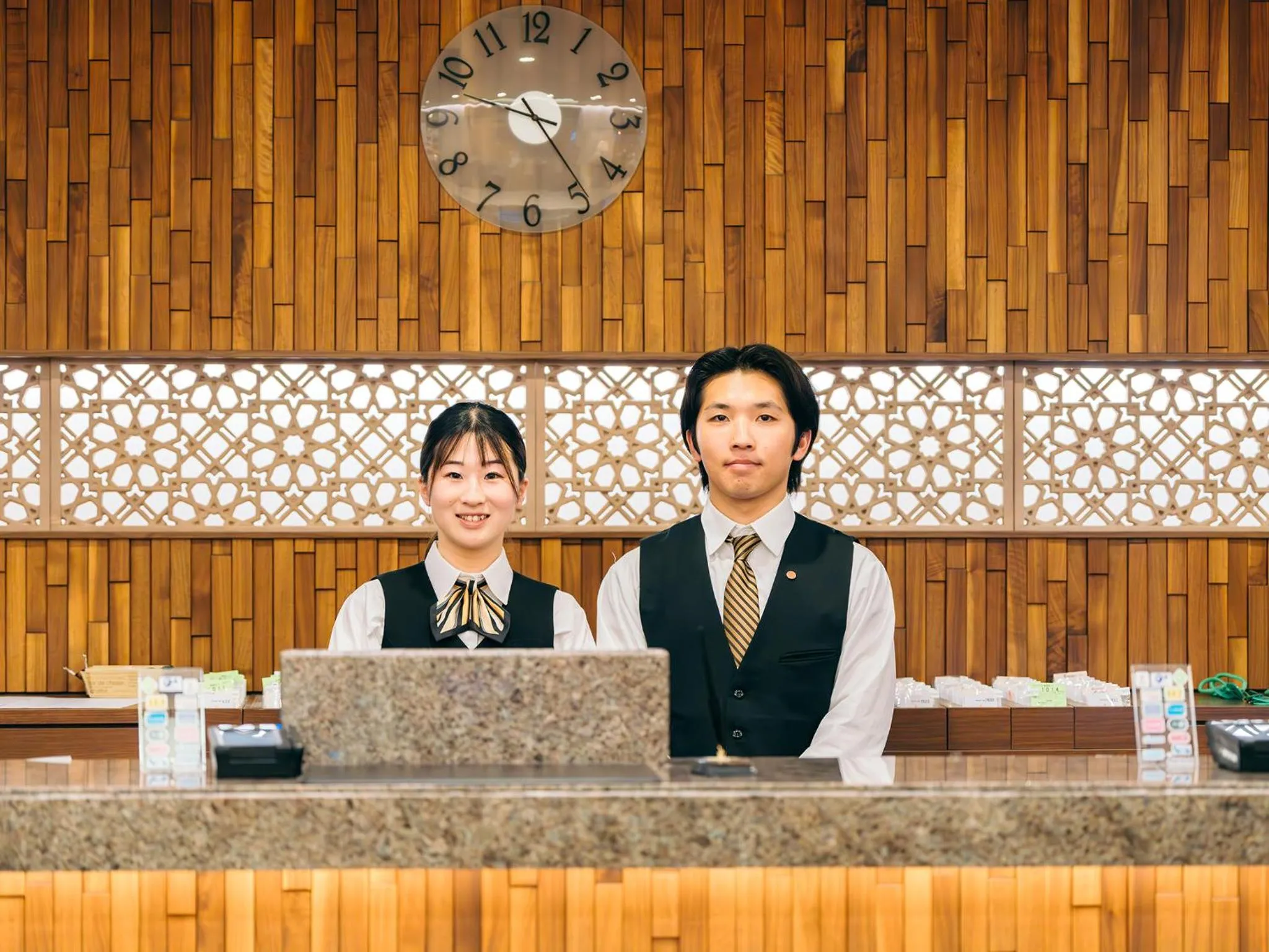 Staff in Hearton Hotel Kita Umeda