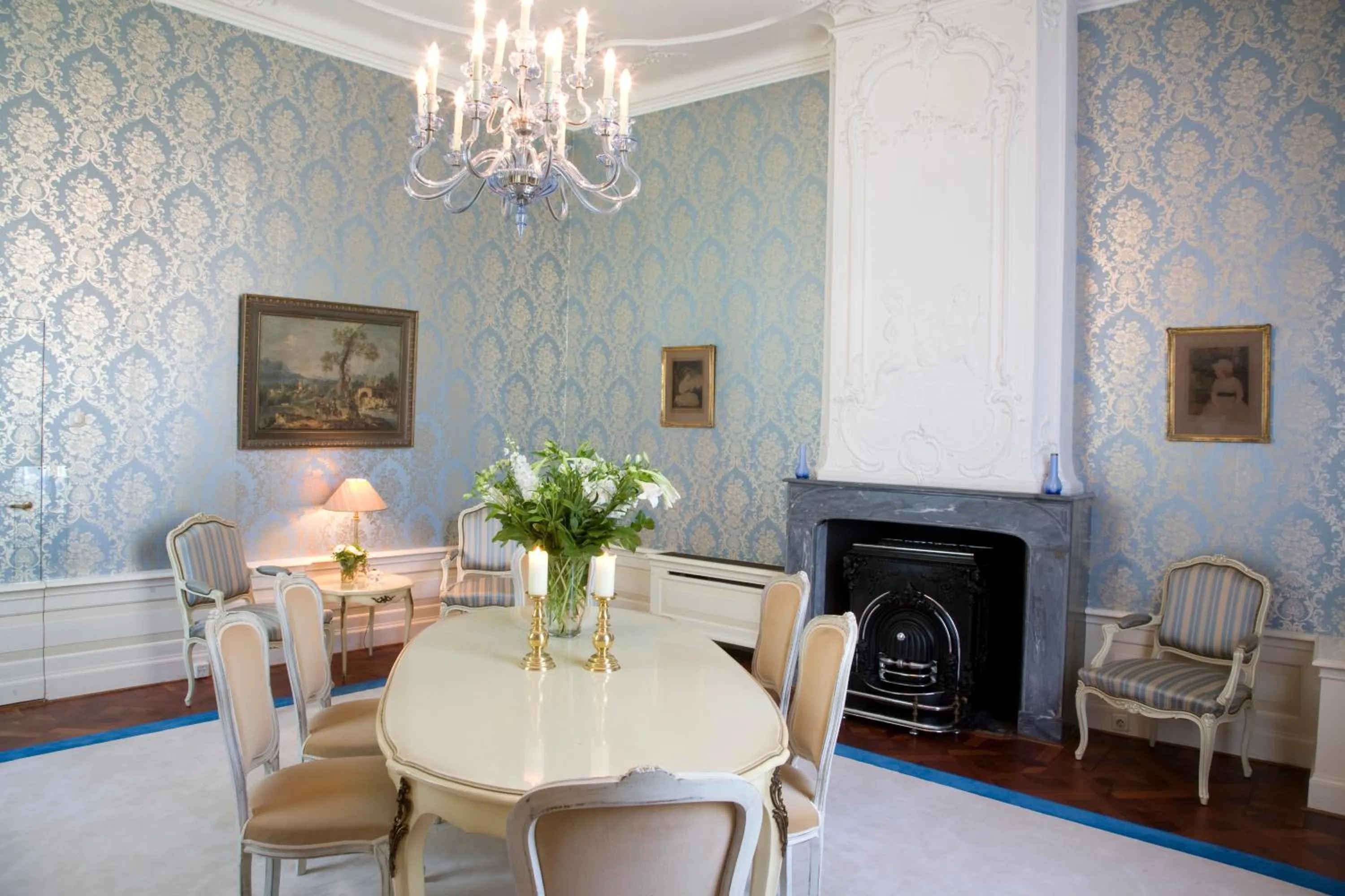 Decorative detail in Stadspaleis Hotel & Restaurant OldRuitenborgh