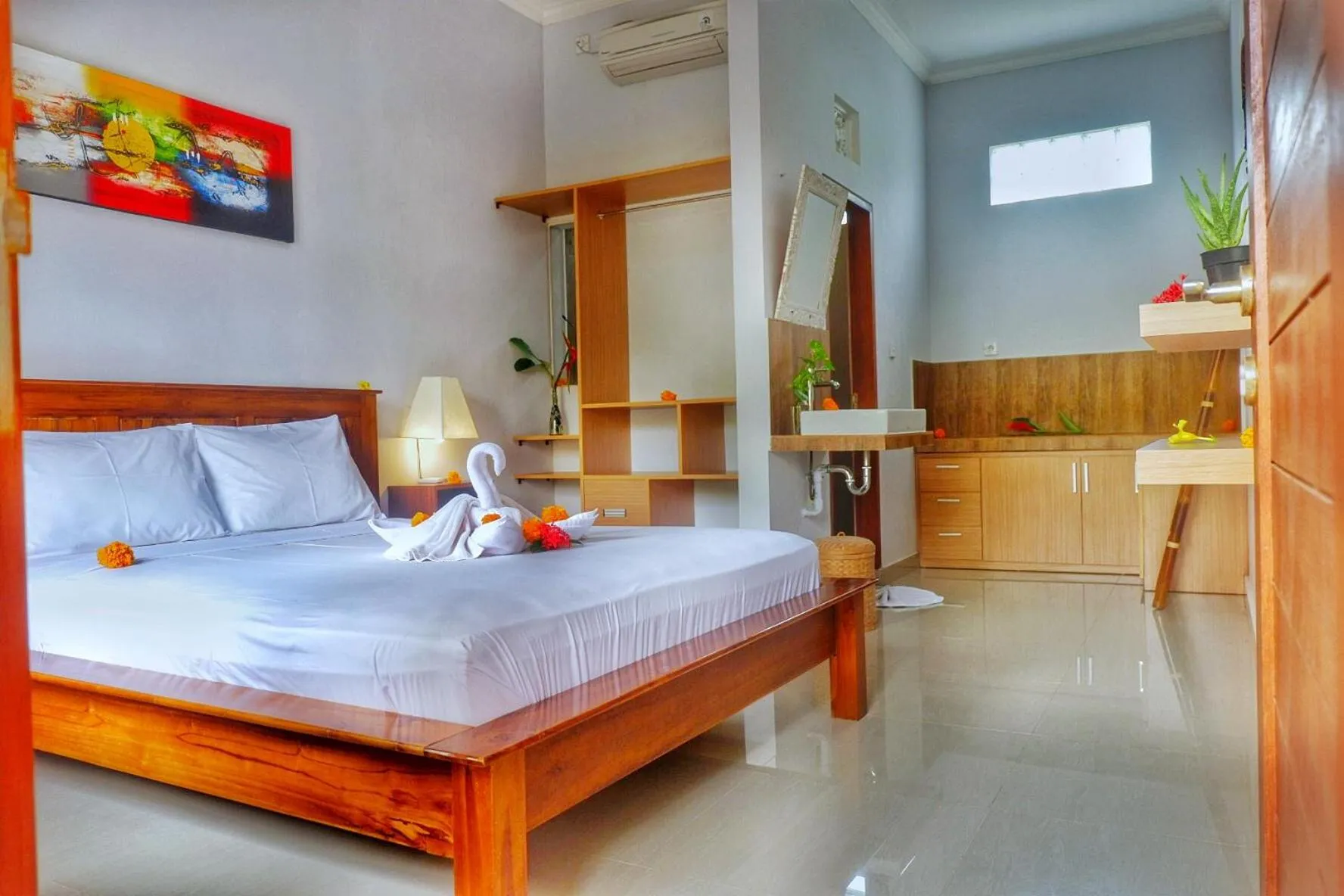 Bedroom, Bed in Canang Gardens