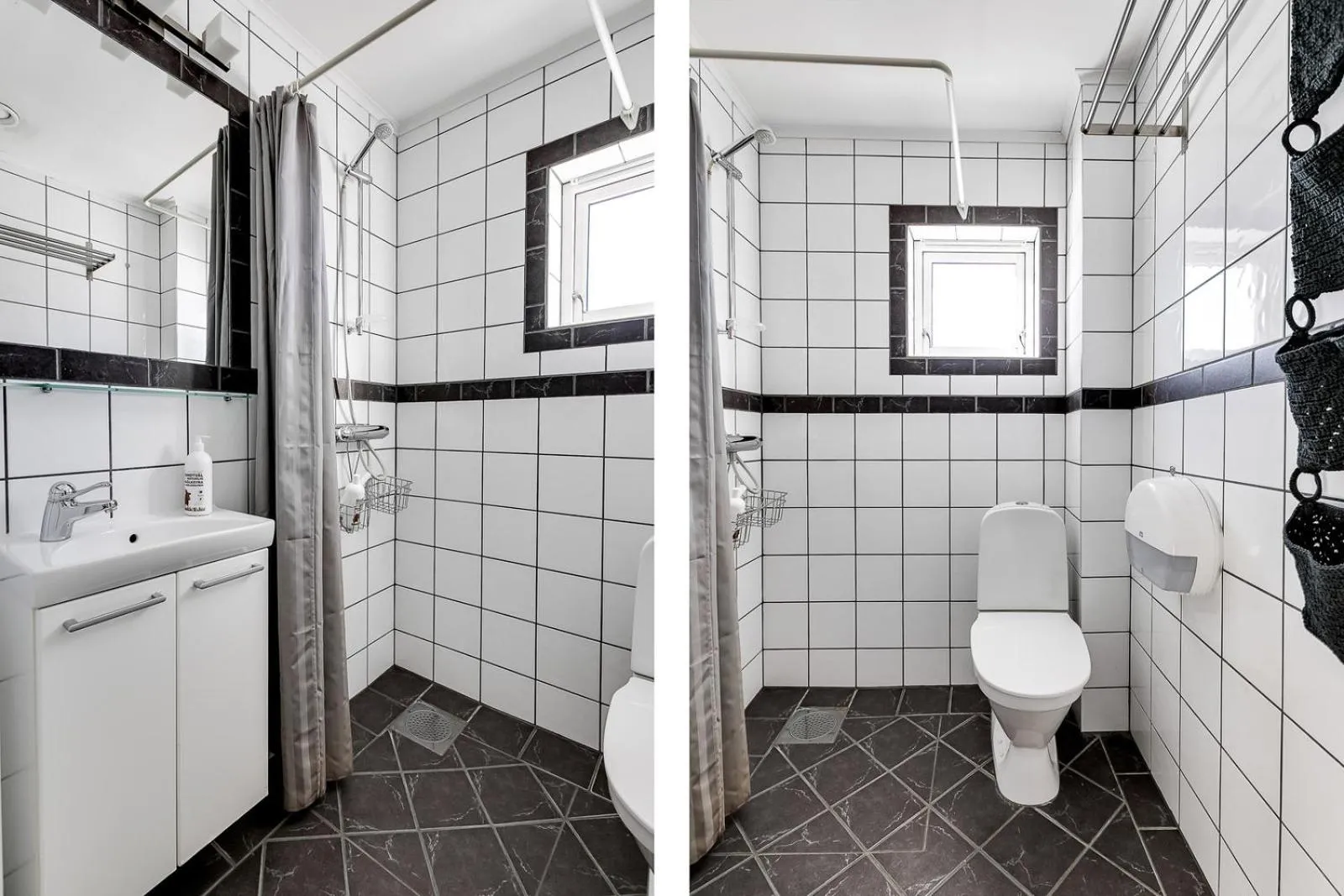 Bathroom in Millestgården Eco lodge