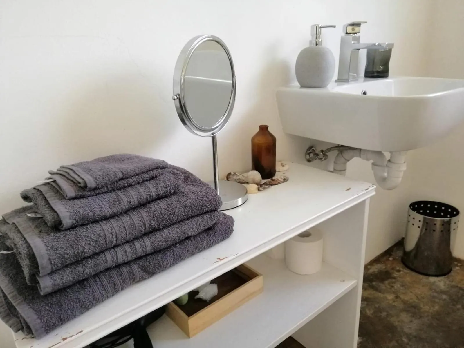 Shower in Seven Fountains Farm