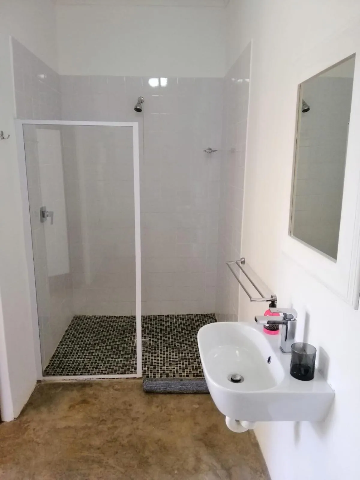 Shower in Seven Fountains Farm