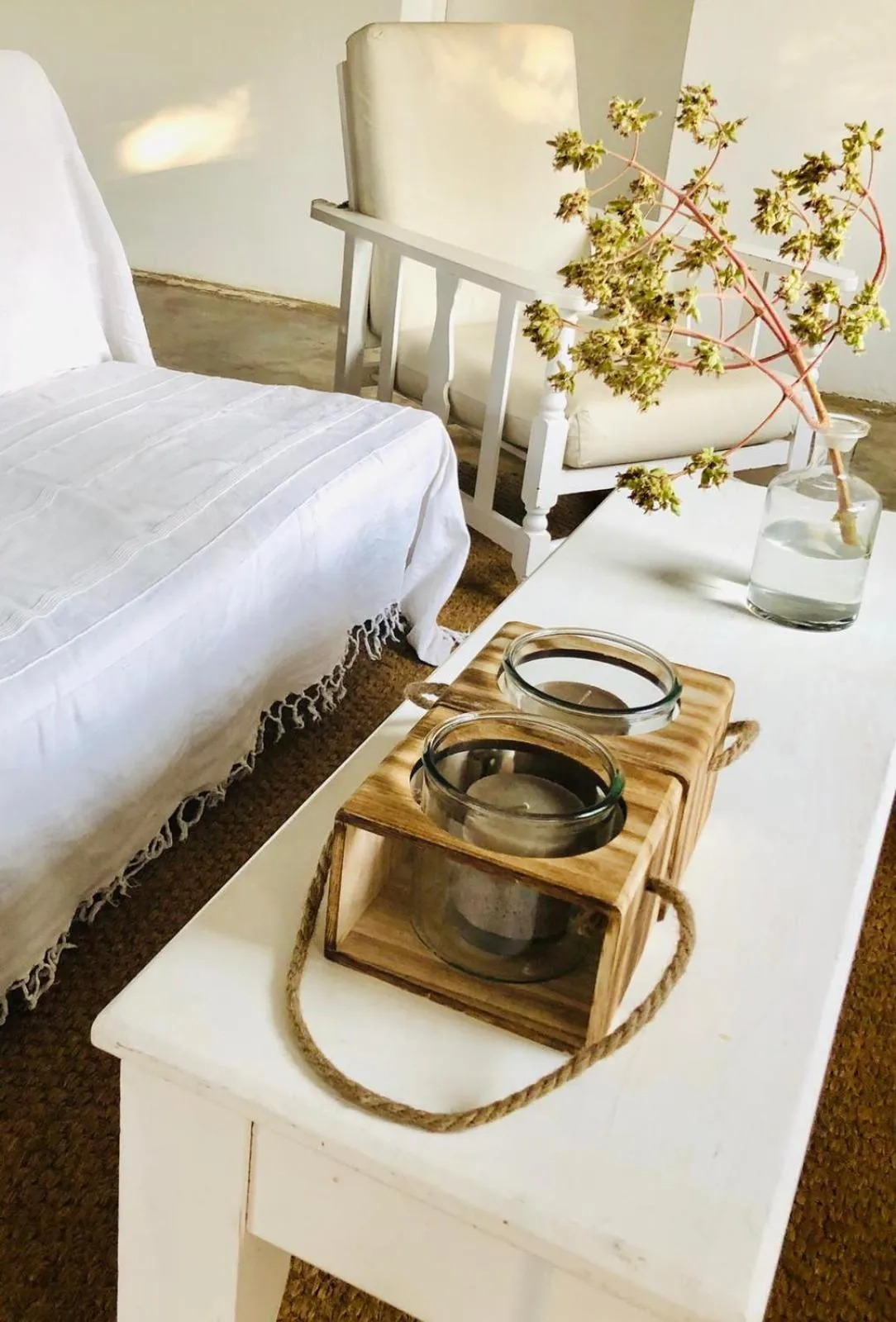 Living room, Bed in Seven Fountains Farm