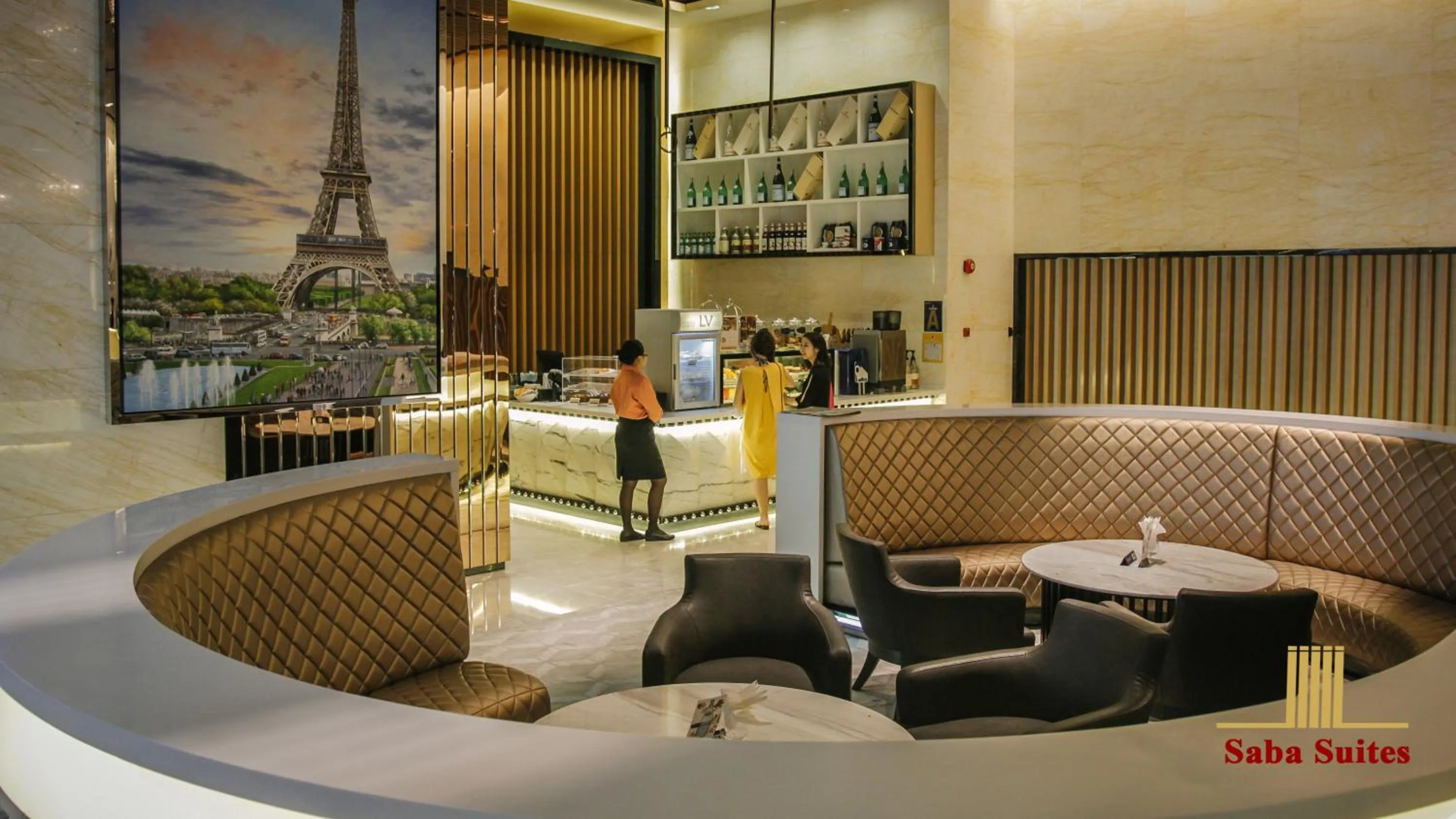 Restaurant/places to eat, Lounge/Bar in Saba Suites at Platinum KLCC Bukit Bintang Kuala Lumpur