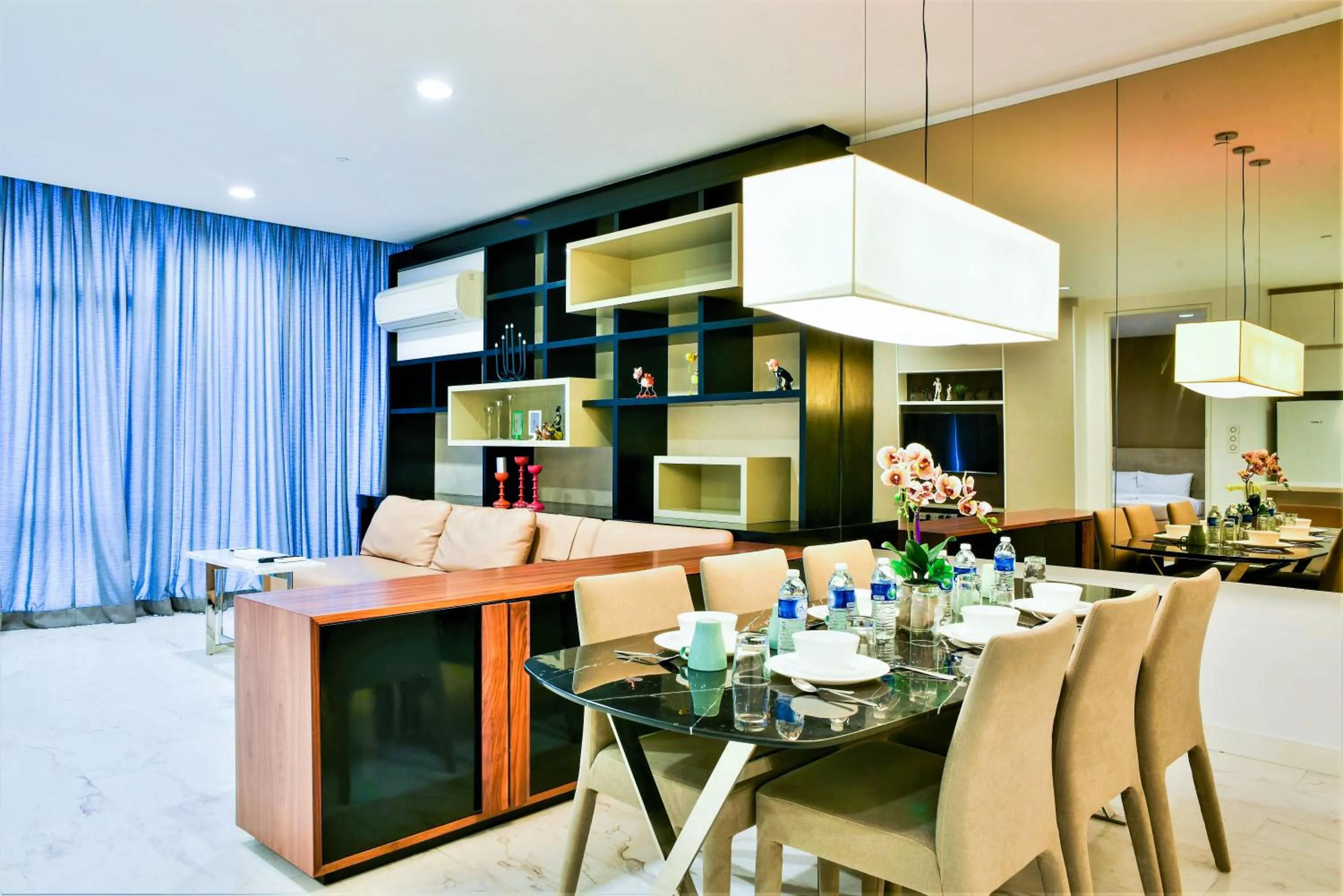 Dining Area in Saba Suites at Platinum KLCC Bukit Bintang Kuala Lumpur