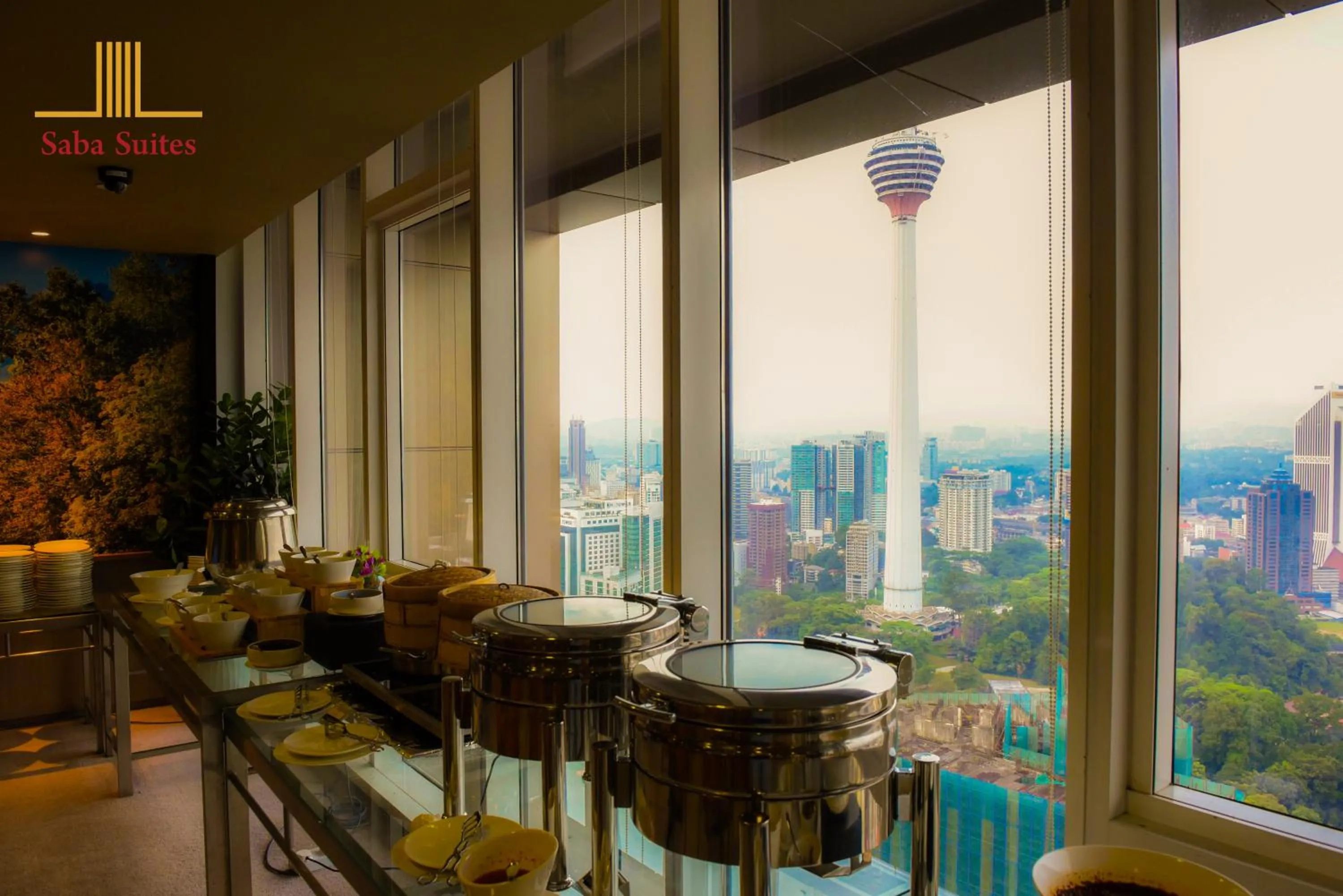 Restaurant/Places to Eat in Saba Suites at Platinum KLCC Bukit Bintang Kuala Lumpur