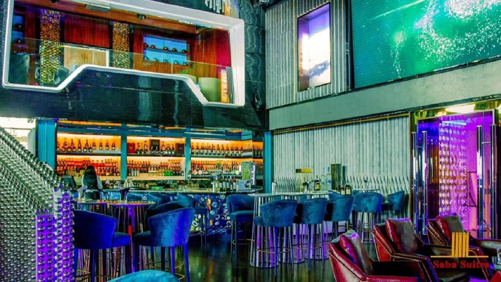 Lounge or bar, Restaurant/Places to Eat in Saba Suites at Platinum KLCC Bukit Bintang Kuala Lumpur